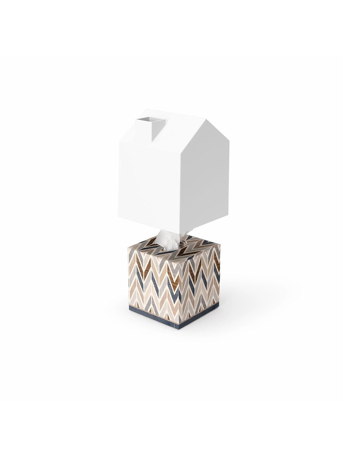 Umbra Casa Tissue Box Cover - White