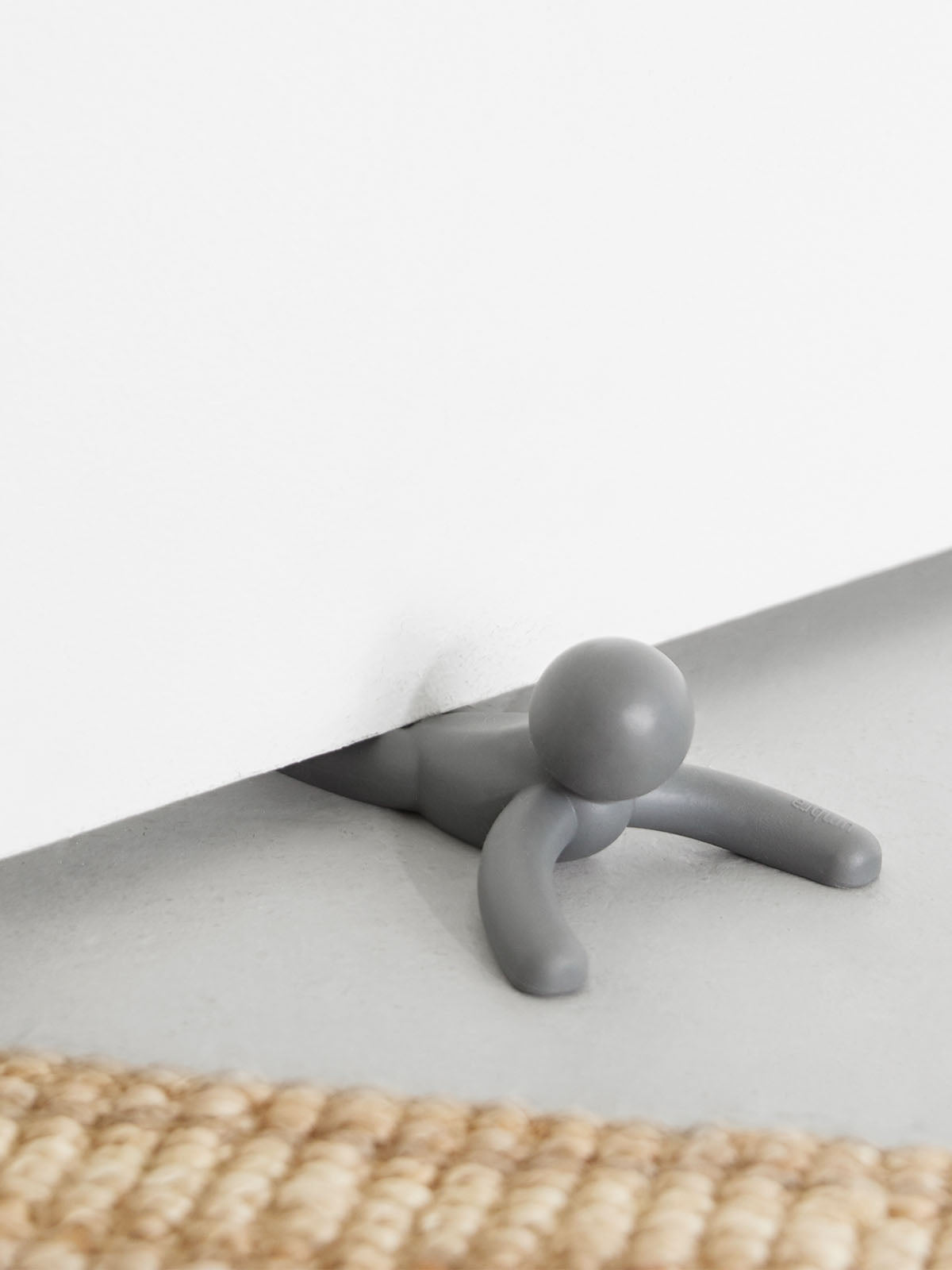 Umbra Buddy Doorstop - Set of 2 Charcoal