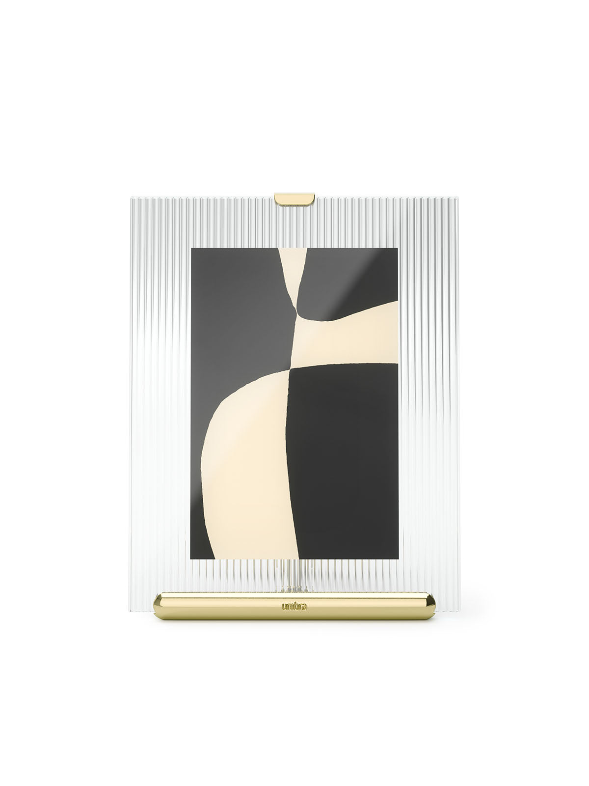 Umbra Flute Picture Frame - 4x6 Brass
