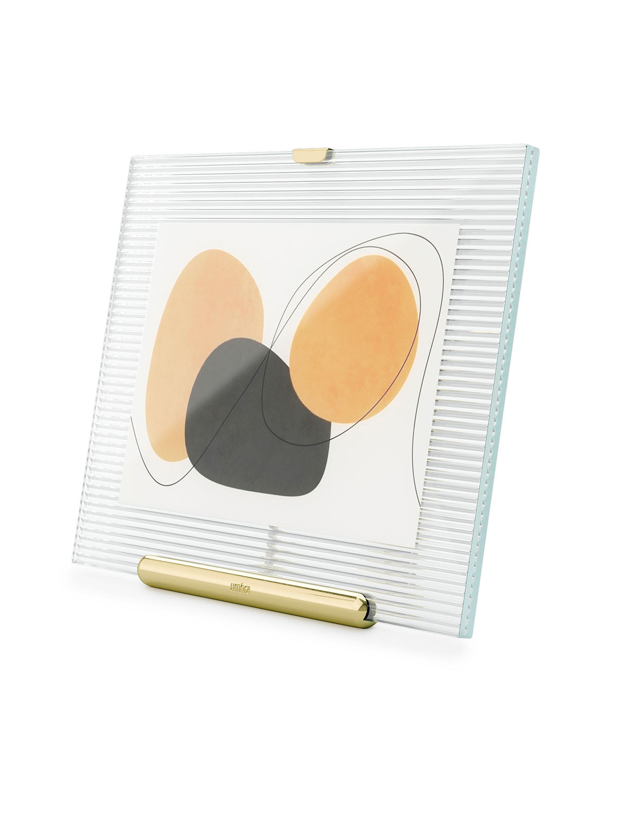 Umbra Flute Picture Frame - 5x7 Brass