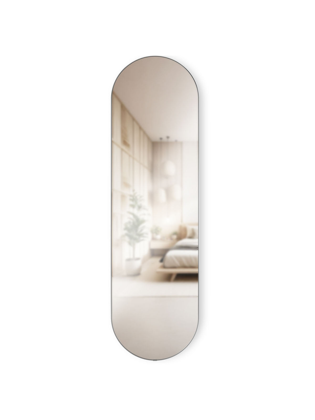 Umbra Hubba Pill Mirror (157 x 45cm) - Titanium