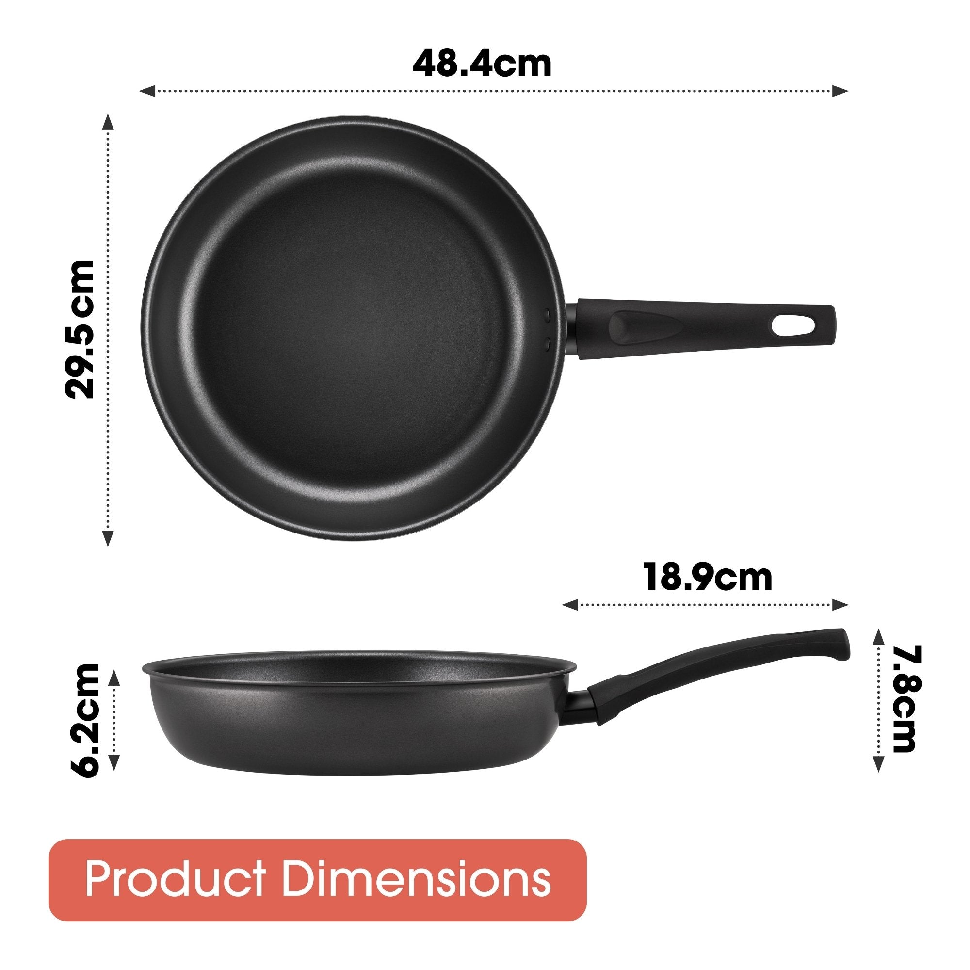 Raco Everyday Essentials - 28cm Deep Open Frypan