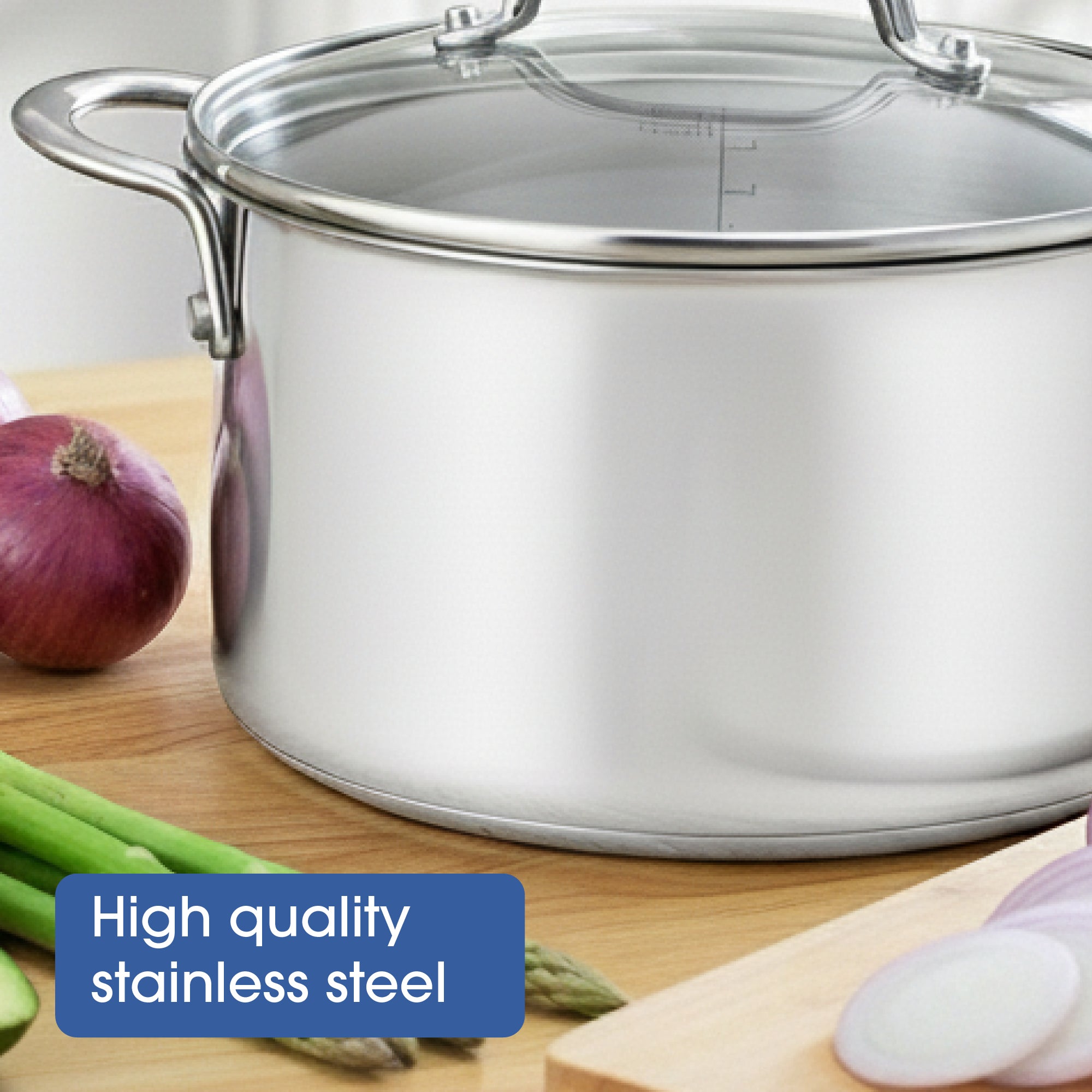 Raco Steel Essentials - 20cm/3.8L Covered Saucepan