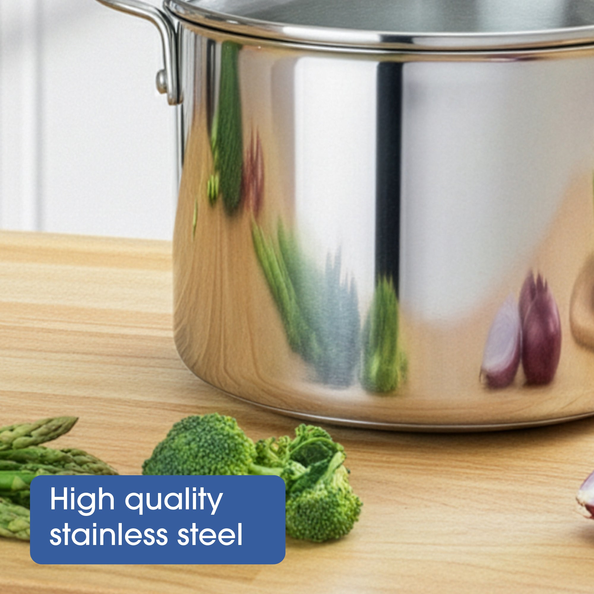 Raco Steel Essentials - 24cm/5.7L Covered Saucepan