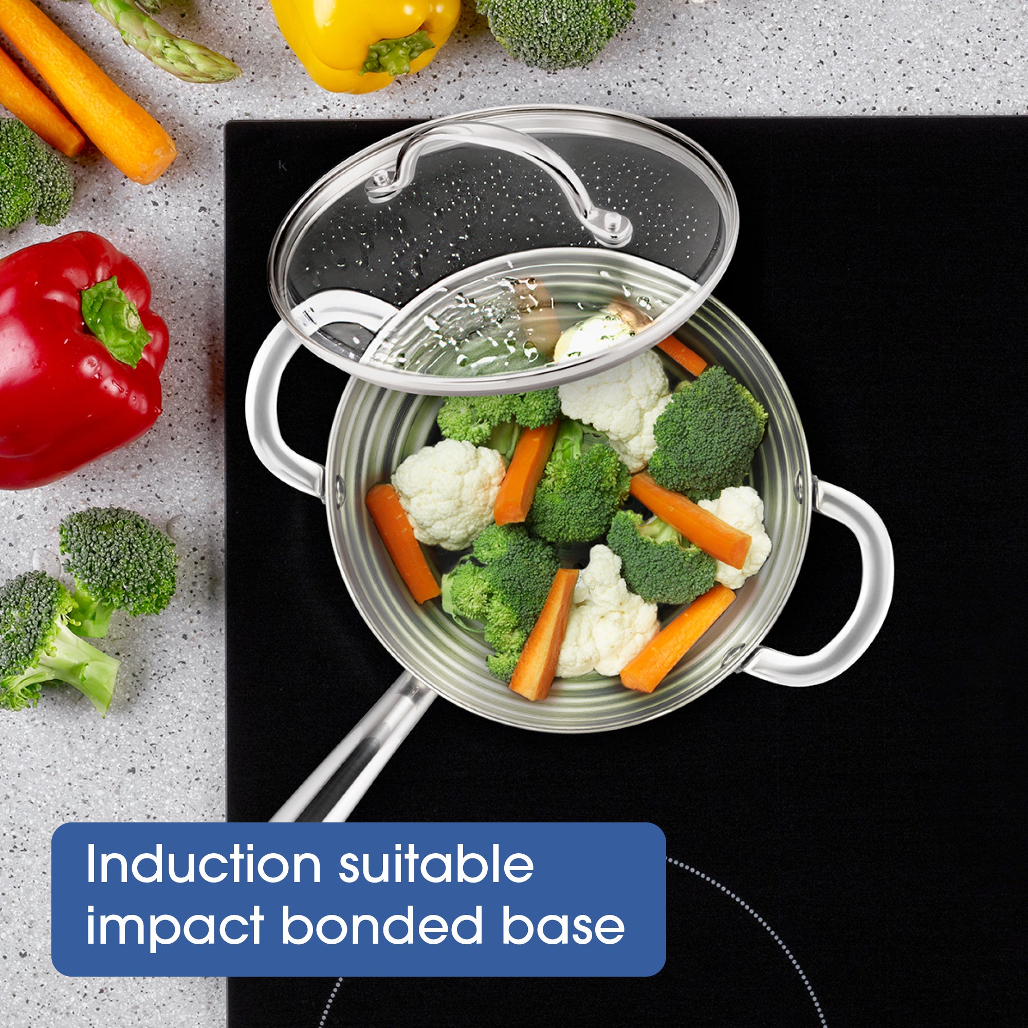 Raco Steel Essentials - 20/28cm Open Frypan Set