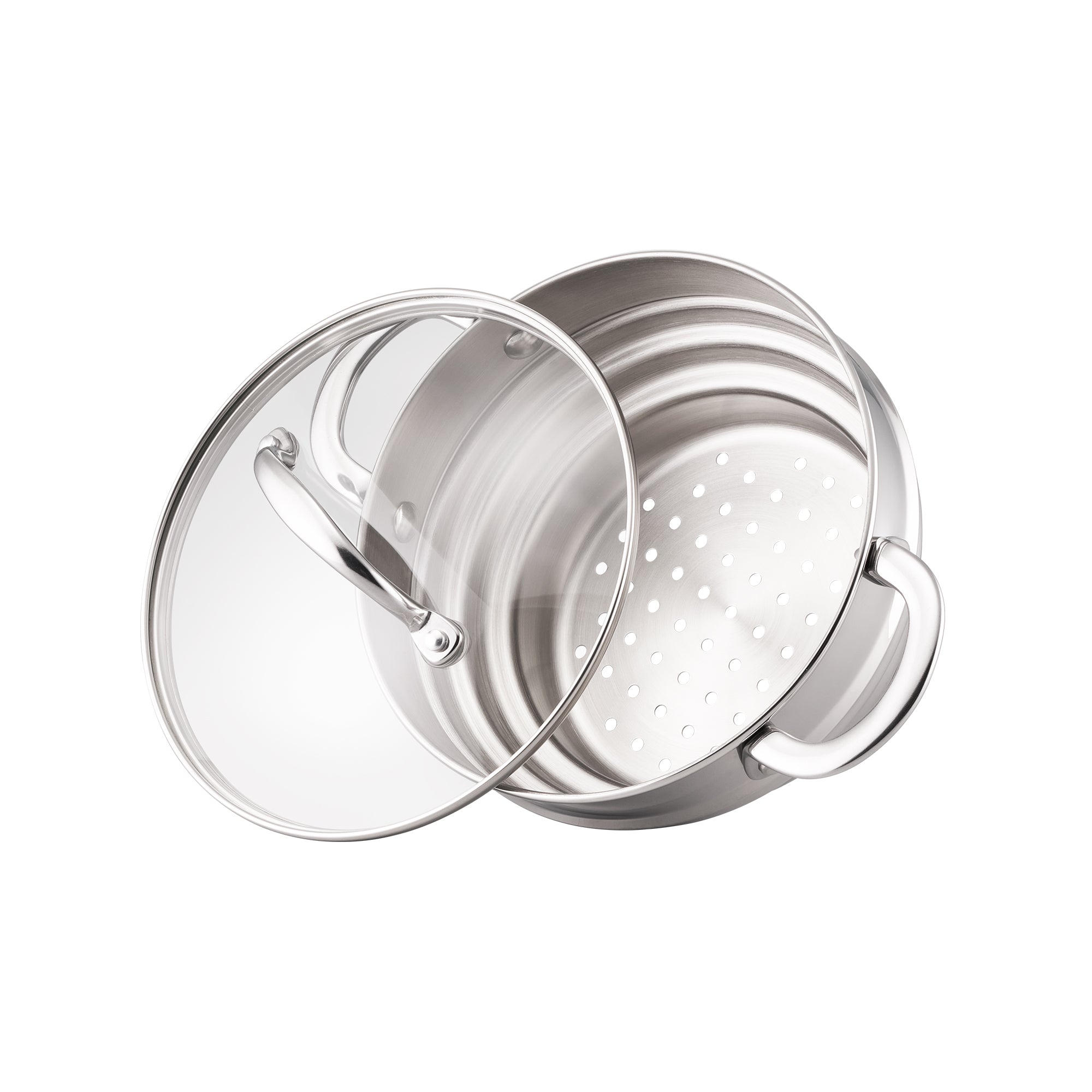 Raco Steel Essentials - 16/18/20cm Universal Steamer with Lid