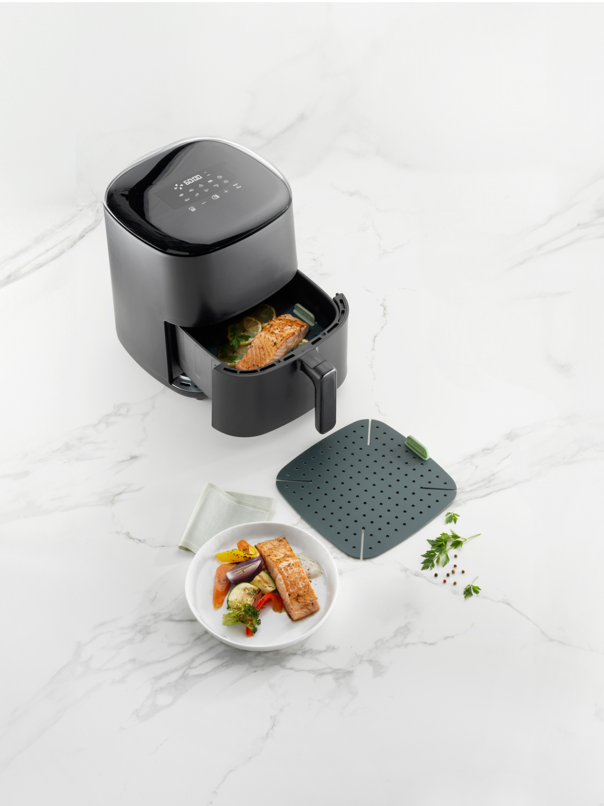 Lekue Air Fryer Mat - Grey