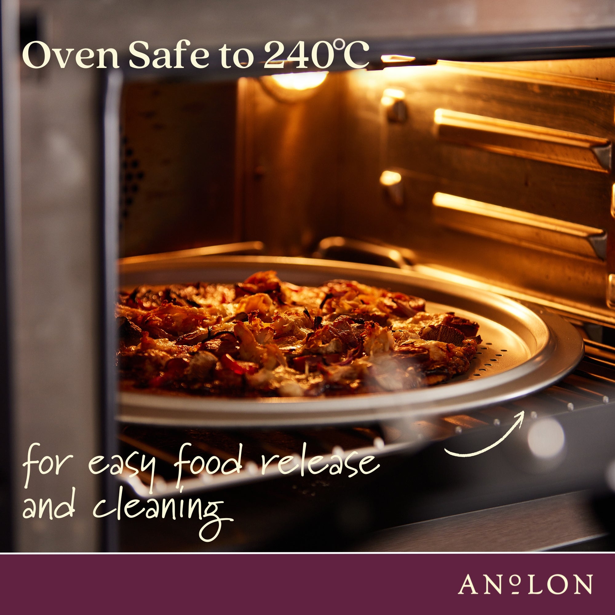 Anolon Ceramic Reinforced - 12 Cup Muffin Pan Bakeware Anolon