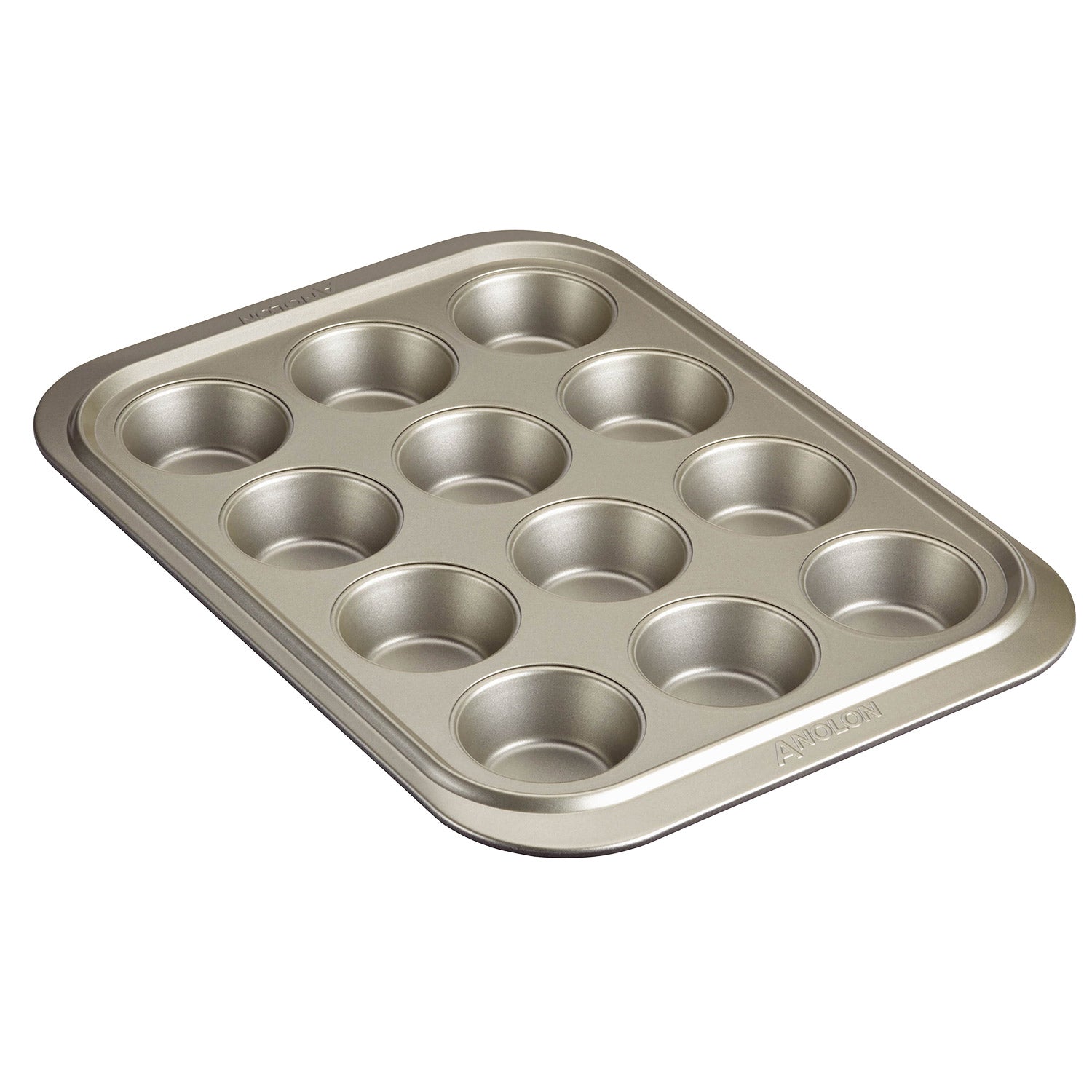 Anolon Ceramic Reinforced - 12 Cup Muffin Pan Bakeware Anolon