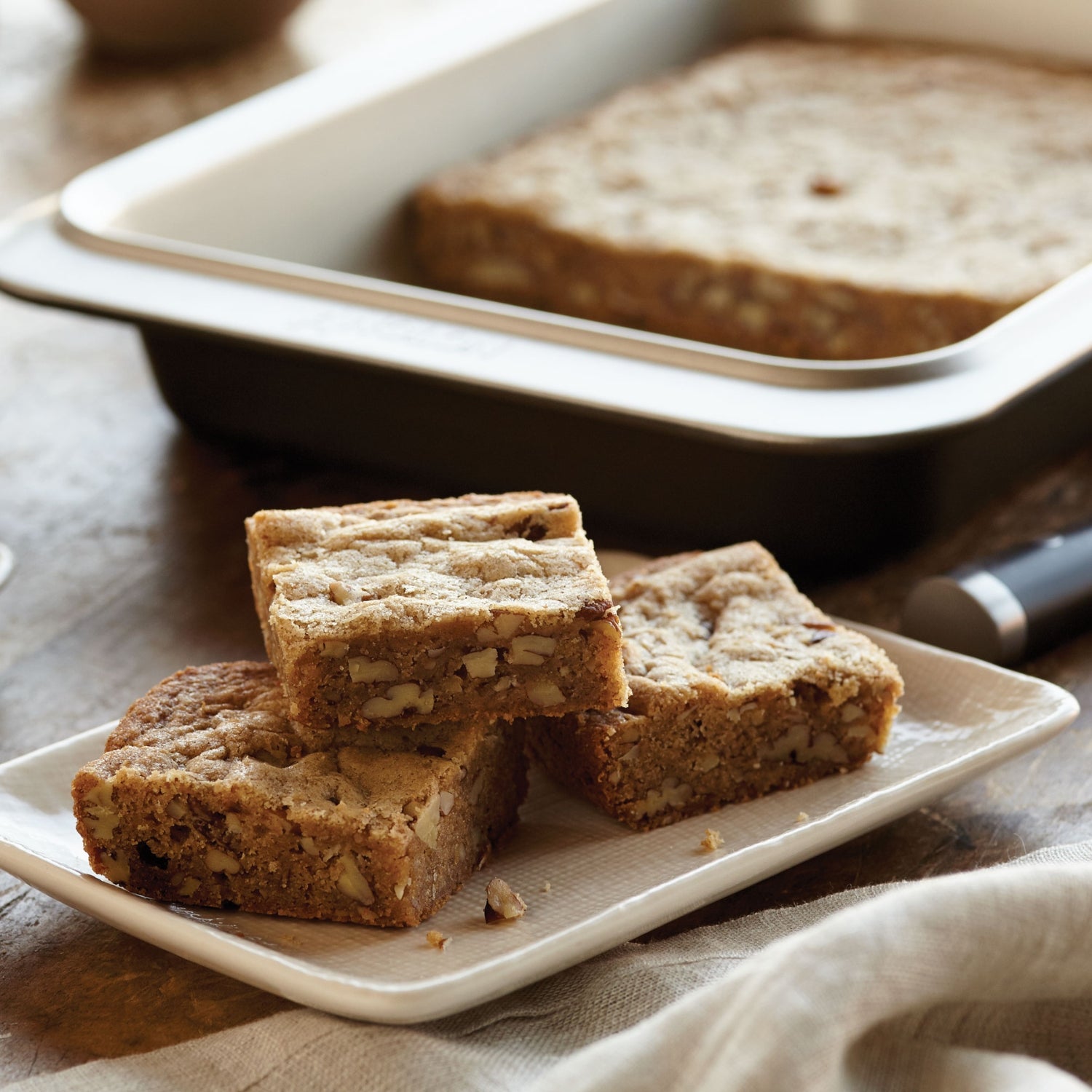 Anolon Ceramic Reinforced - 23 x 33cm Rectangular Baking Tray Bakeware Anolon