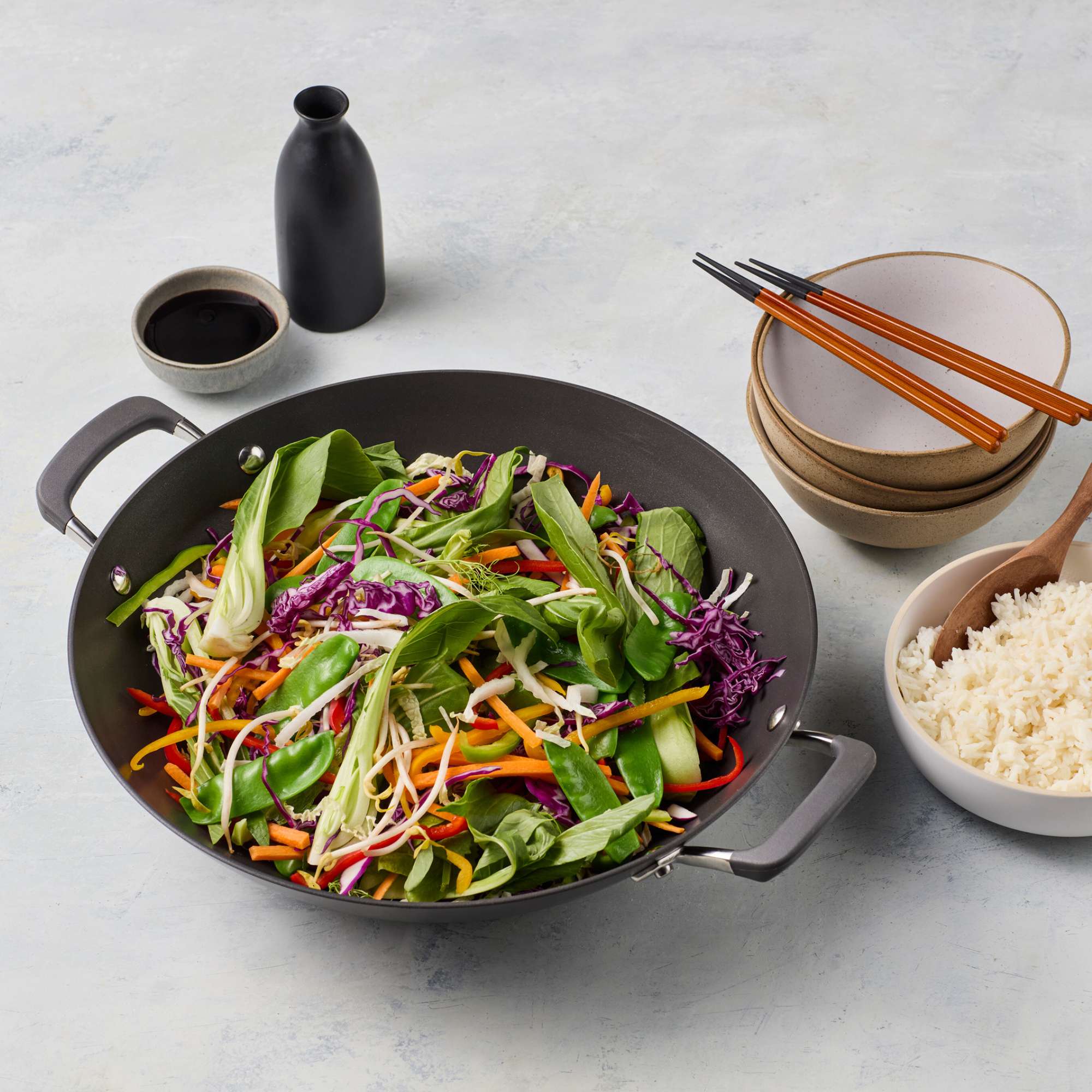 Anolon Endurance+ 36cm Wok Cookware Anolon