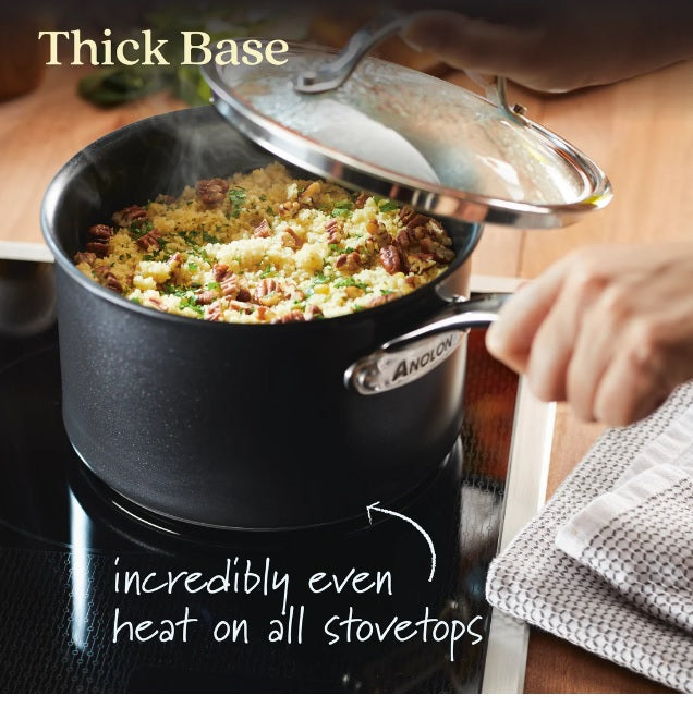 Anolon X SearTech - 18Cm/2.8L Covered Saucepan Cookware Anolon