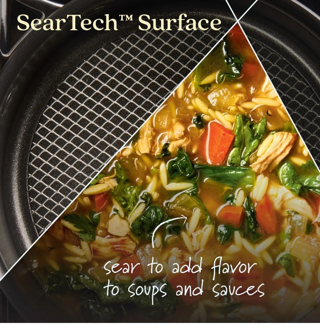 Anolon X SearTech - 18Cm/2.8L Covered Saucepan Cookware Anolon