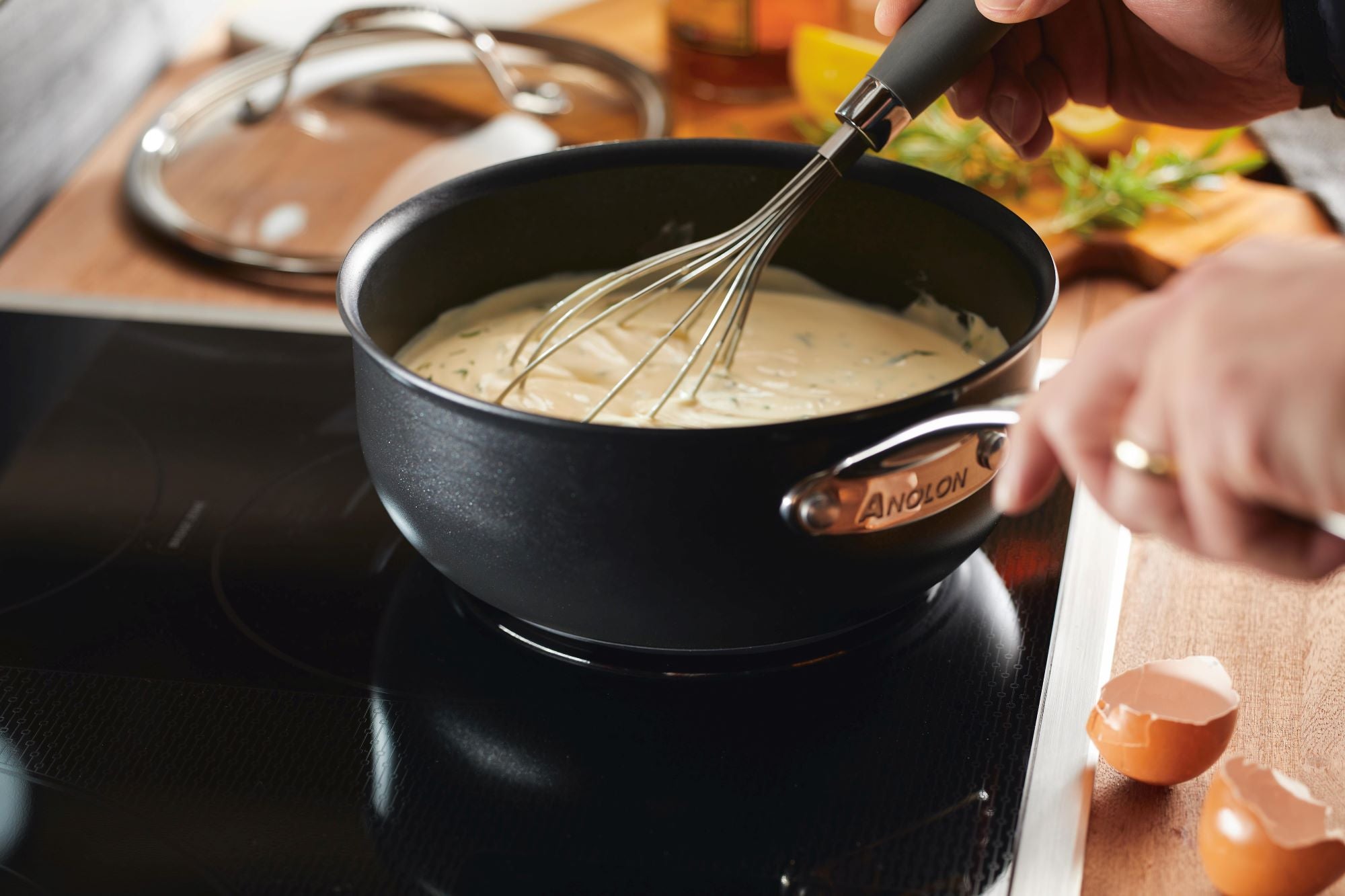 Anolon X SearTech - 20Cm/2.4L Saucier Cookware Anolon