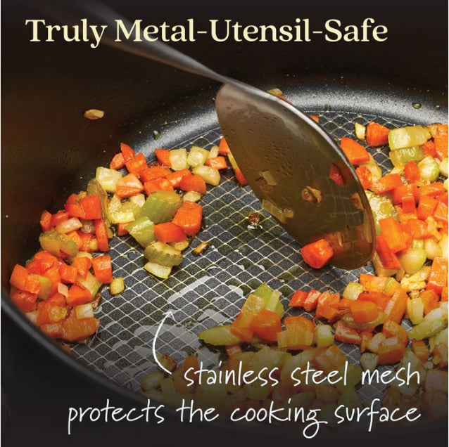 Anolon X SearTech - 24Cm/3.8L Covered Casserole Cookware Anolon