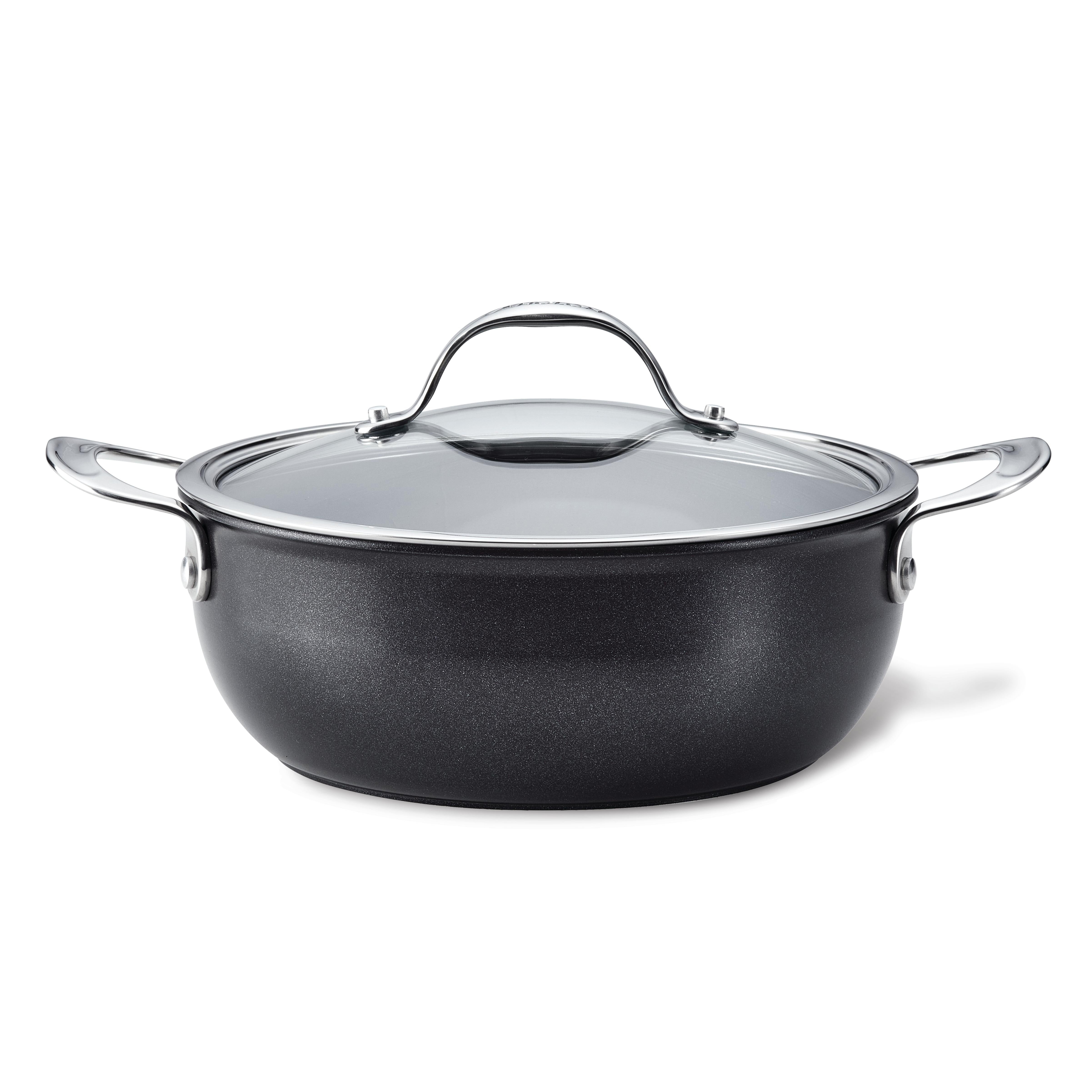 Anolon X SearTech - 24Cm/3.8L Covered Casserole Cookware Anolon