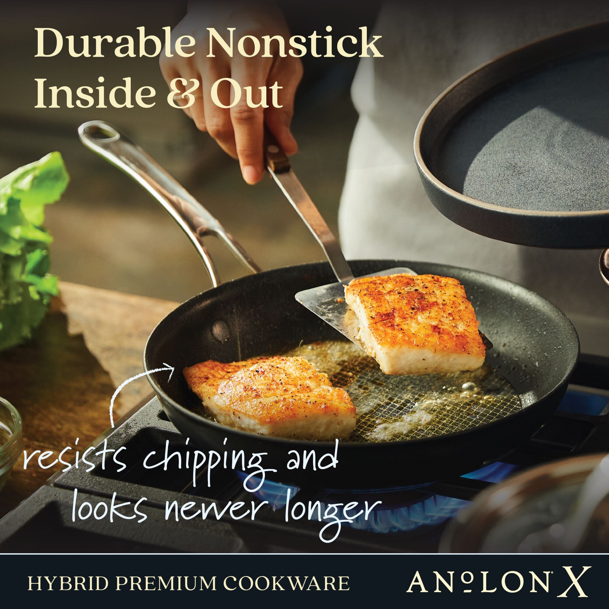 Anolon X SearTech - 25cm Open French Skillet Cookware Anolon