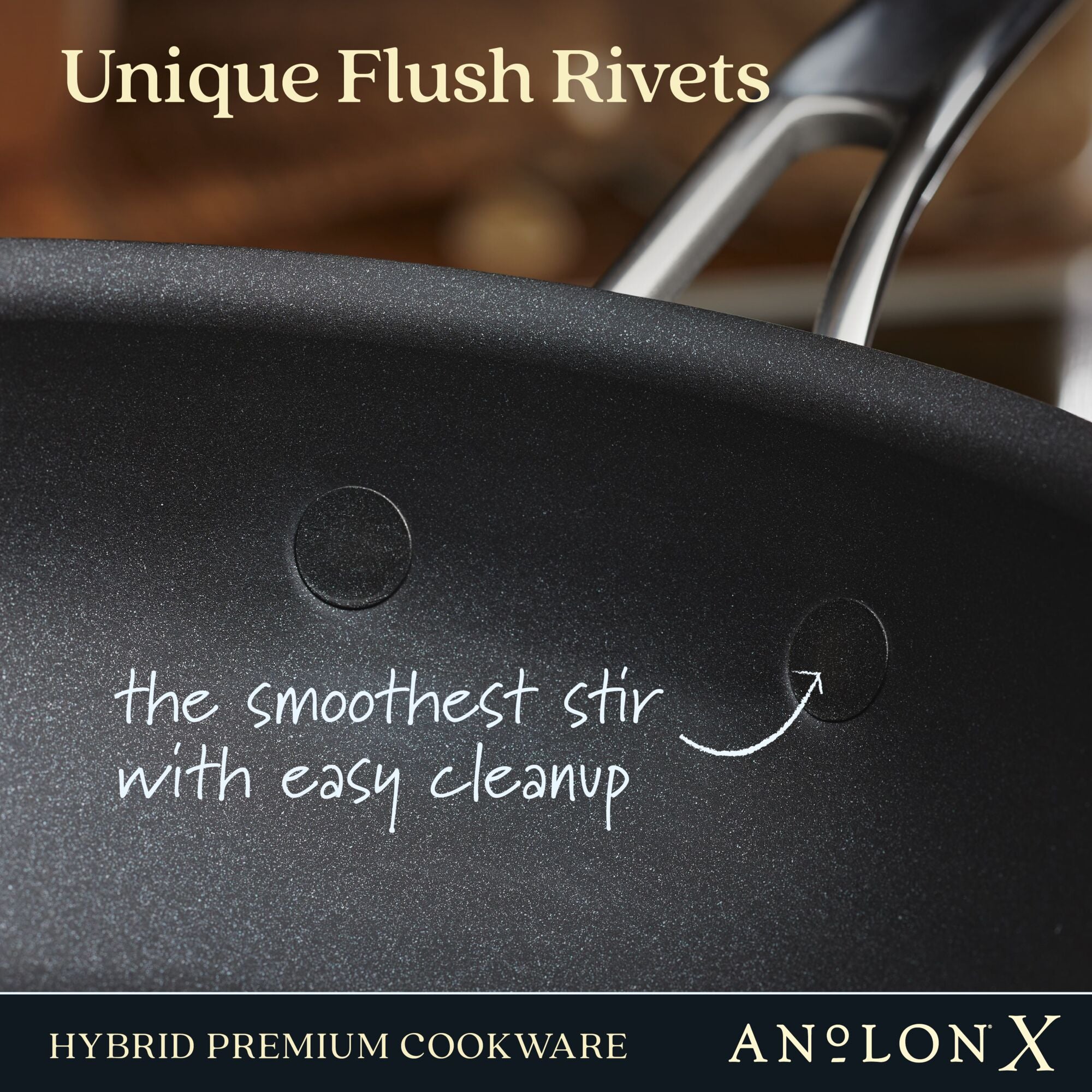 Anolon X SearTech - 25cm Open French Skillet Cookware Anolon