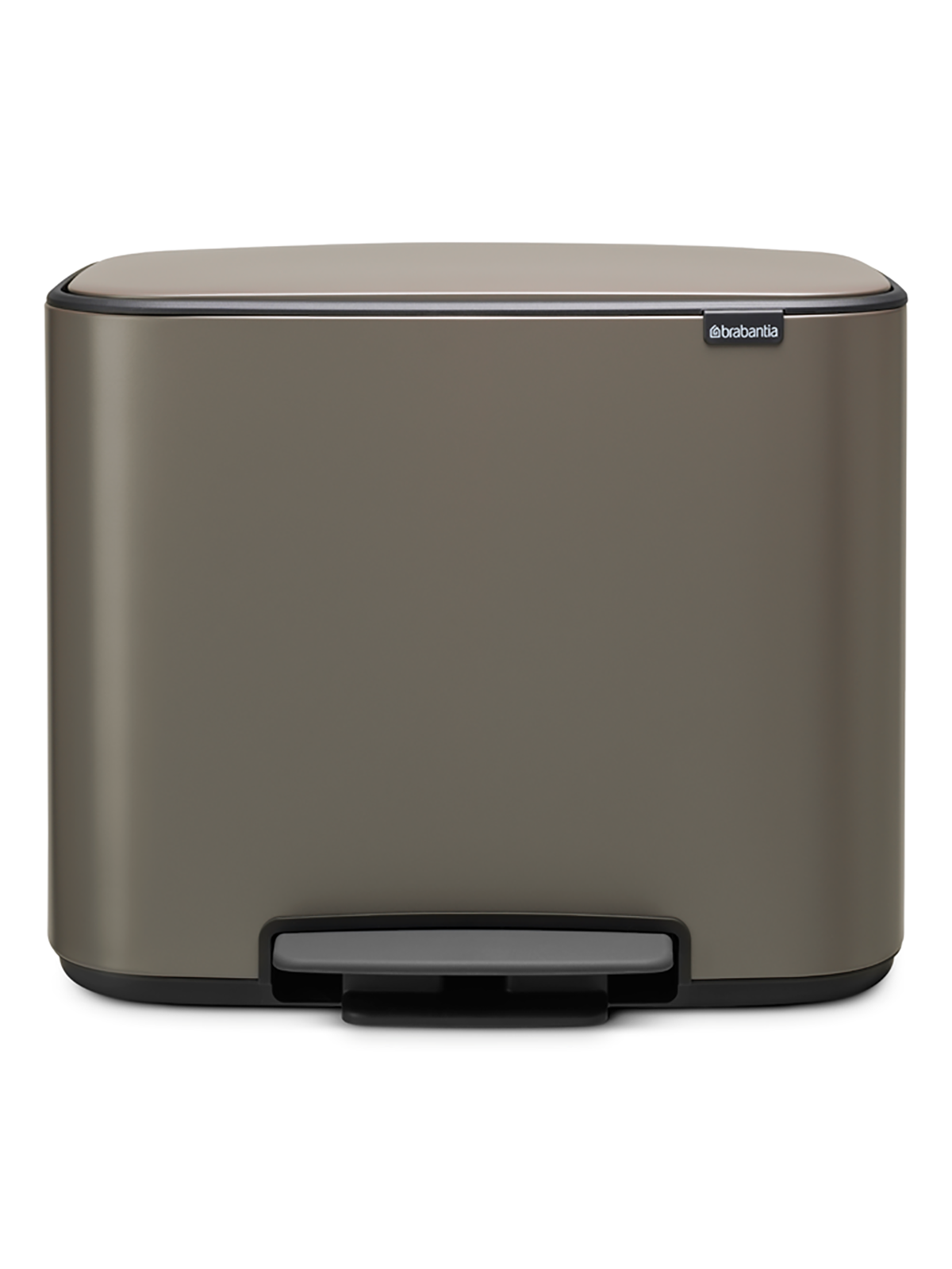 BRABANTIA Bo Pedal Bin 11 + 23L - Platinum