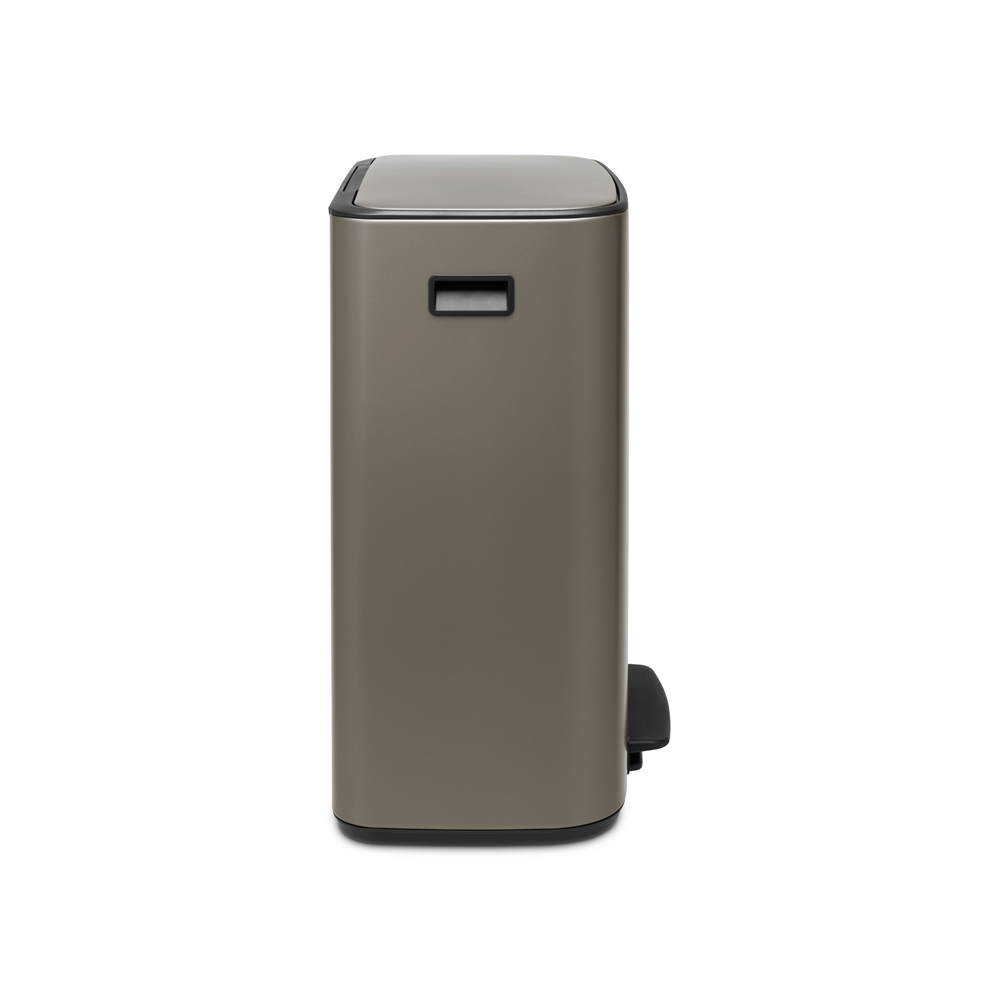 BRABANTIA Bo Pedal Bin 2 X 30L - Platinum