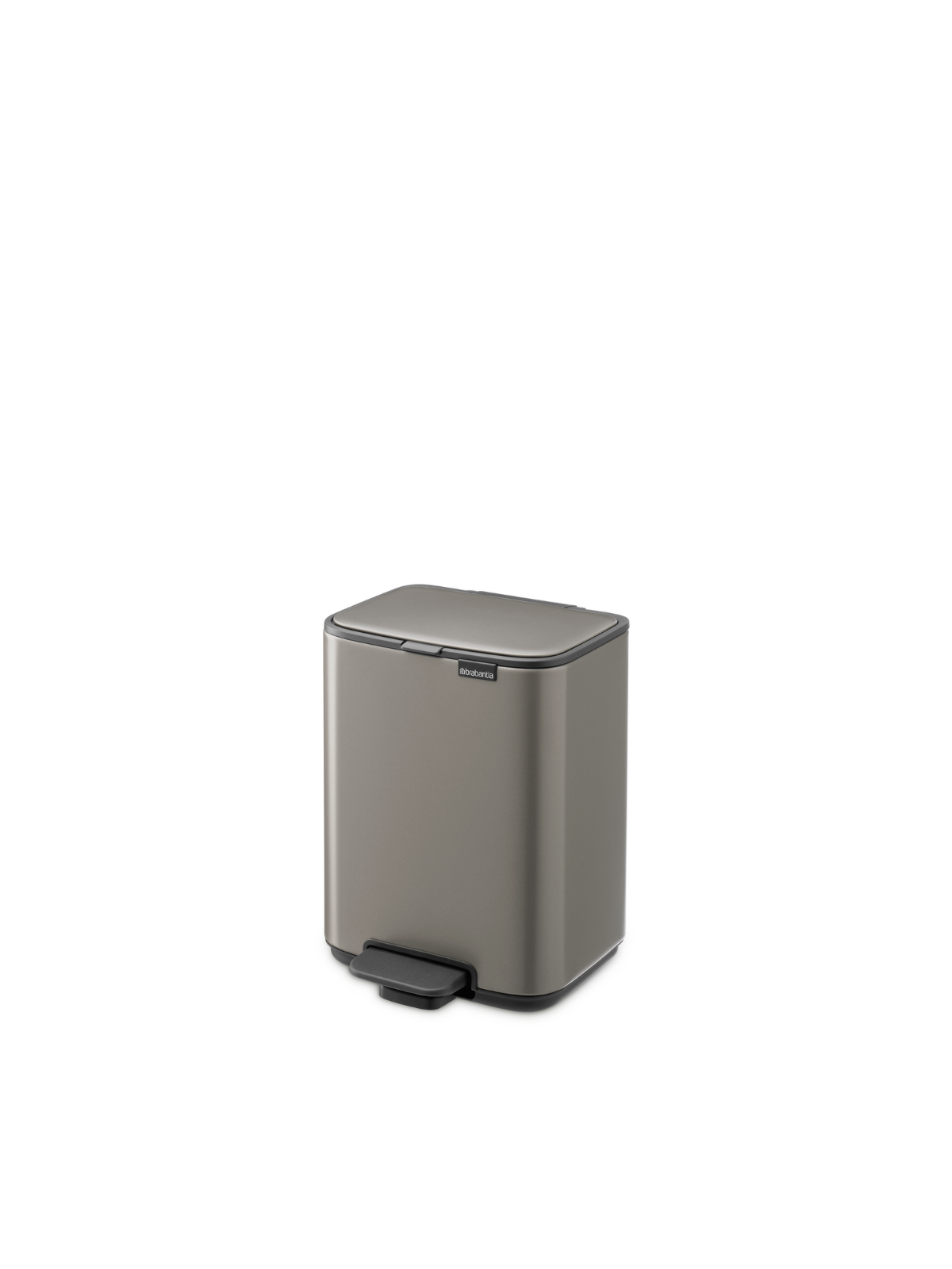 Brabantia Bo Pedal Bin - 4L Platinum