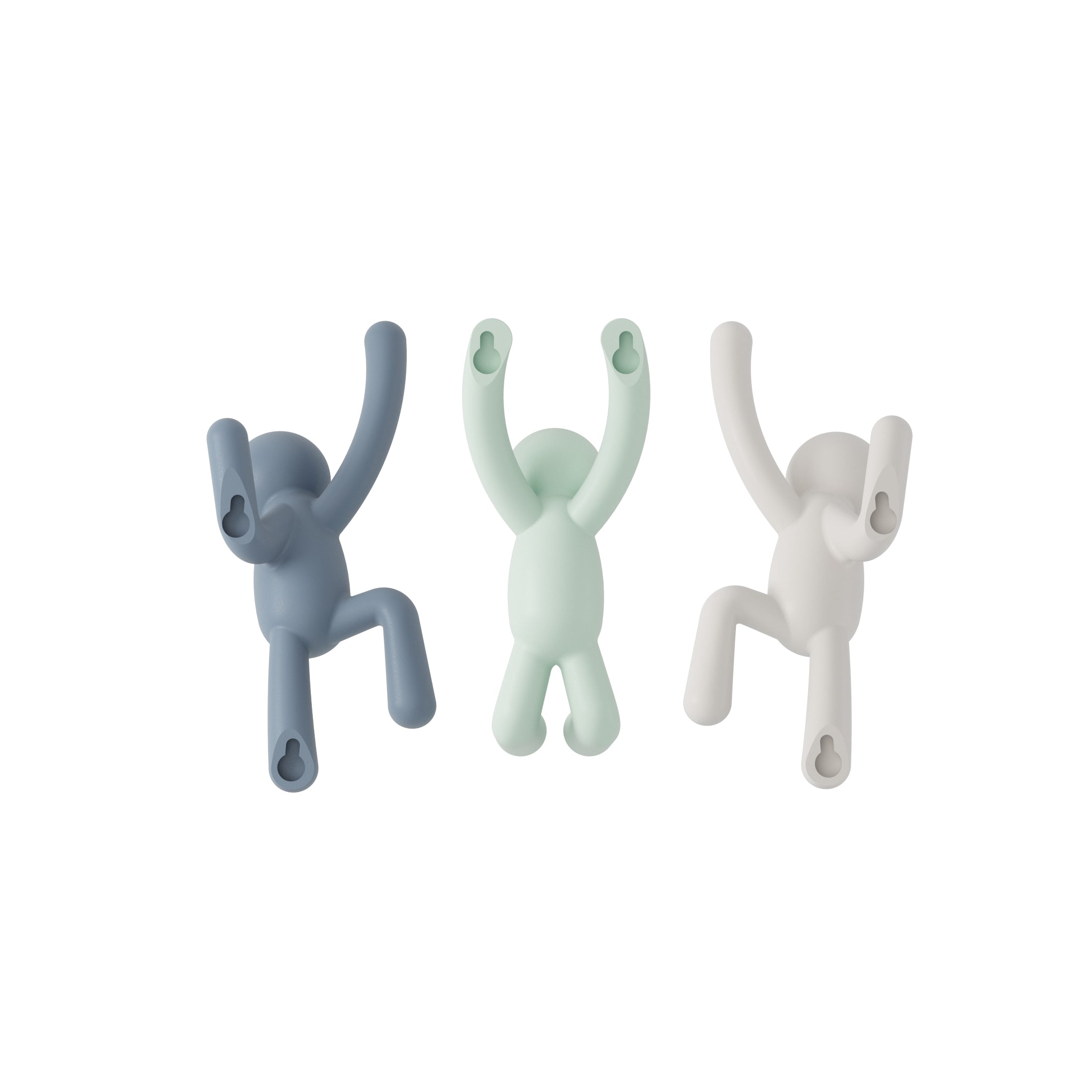 Buddy Hook Set 3 - Multi Colour Lite Wall Hook UMBRA