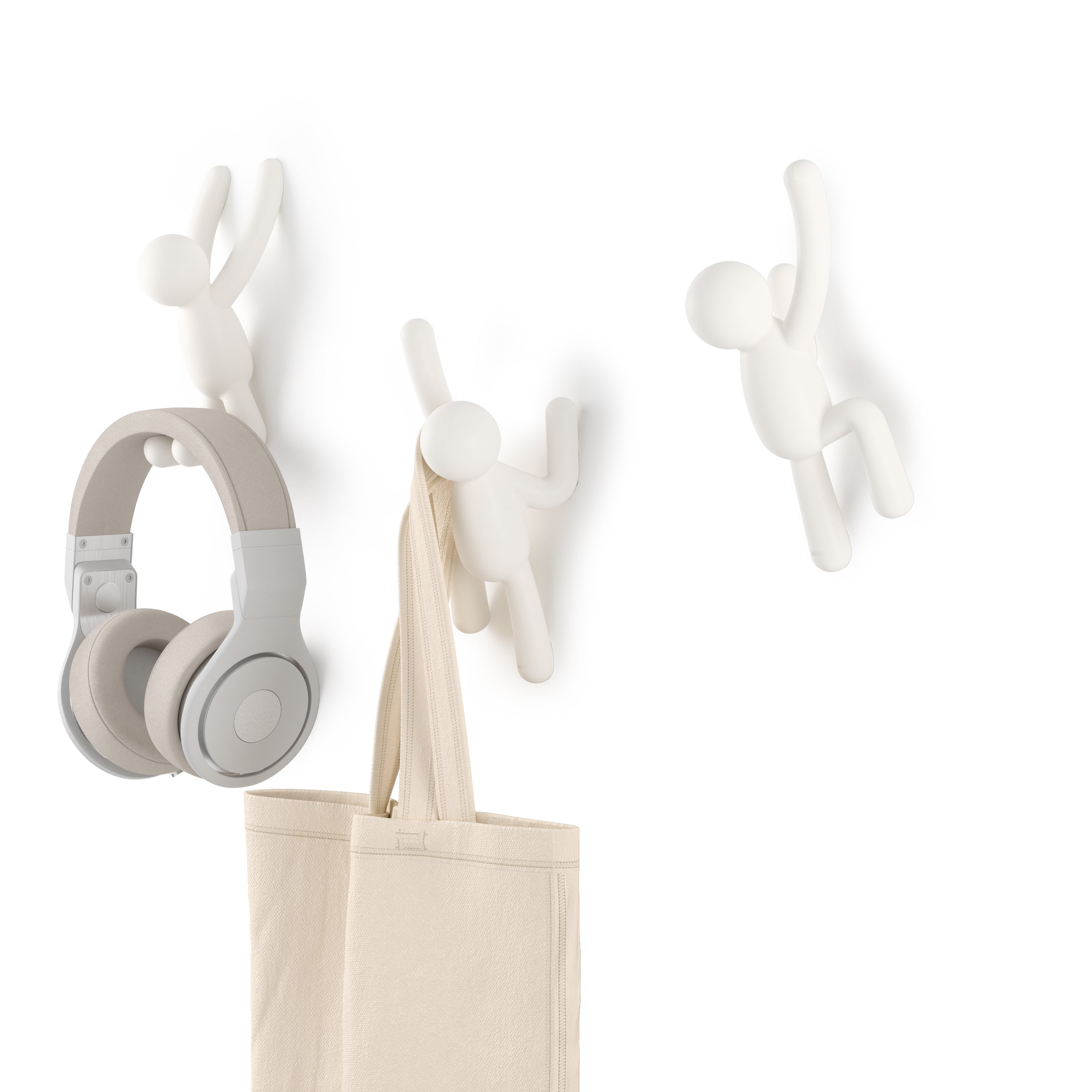 Buddy Hook Set 3 - White Wall Hook UMBRA