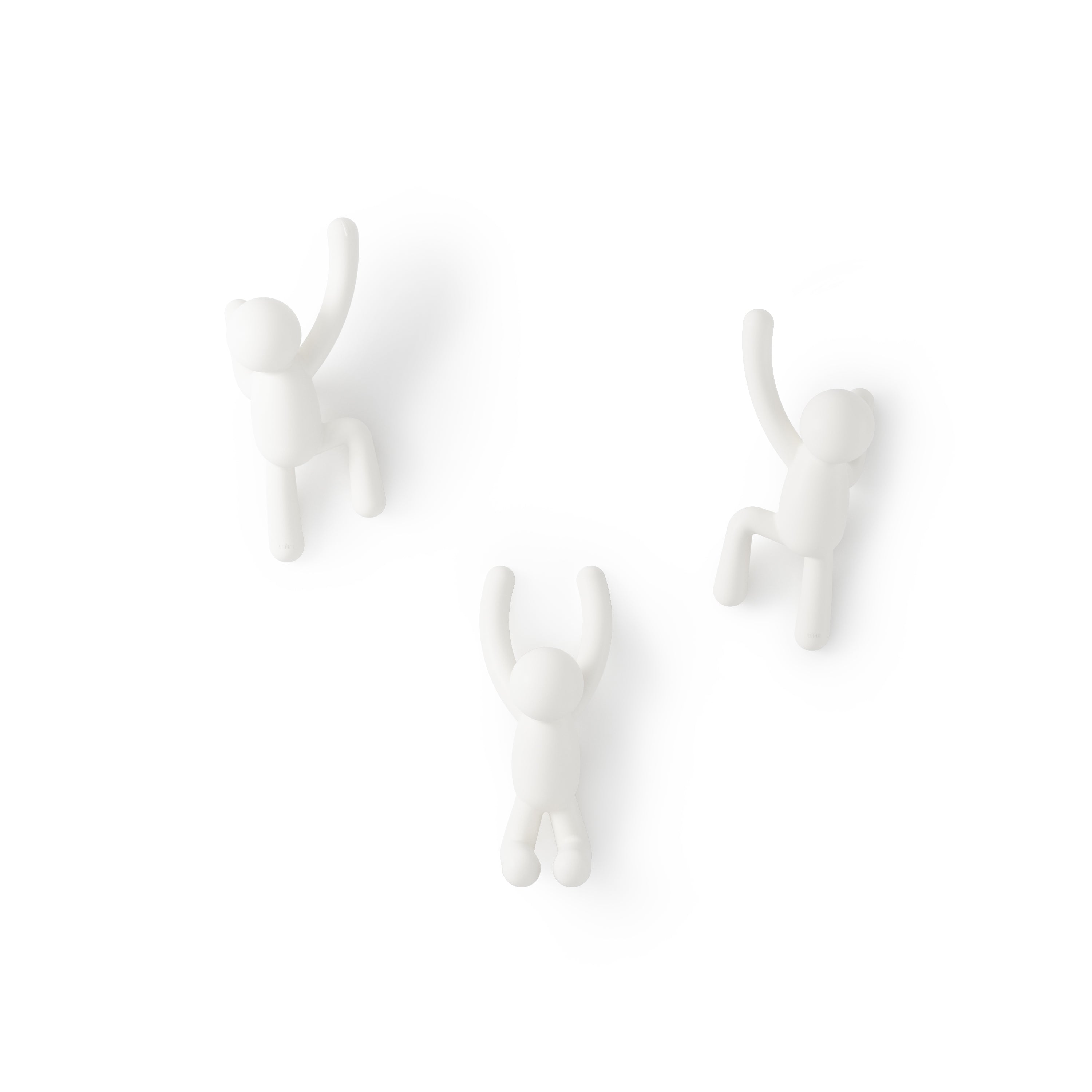 Buddy Hook Set 3 - White Wall Hook UMBRA