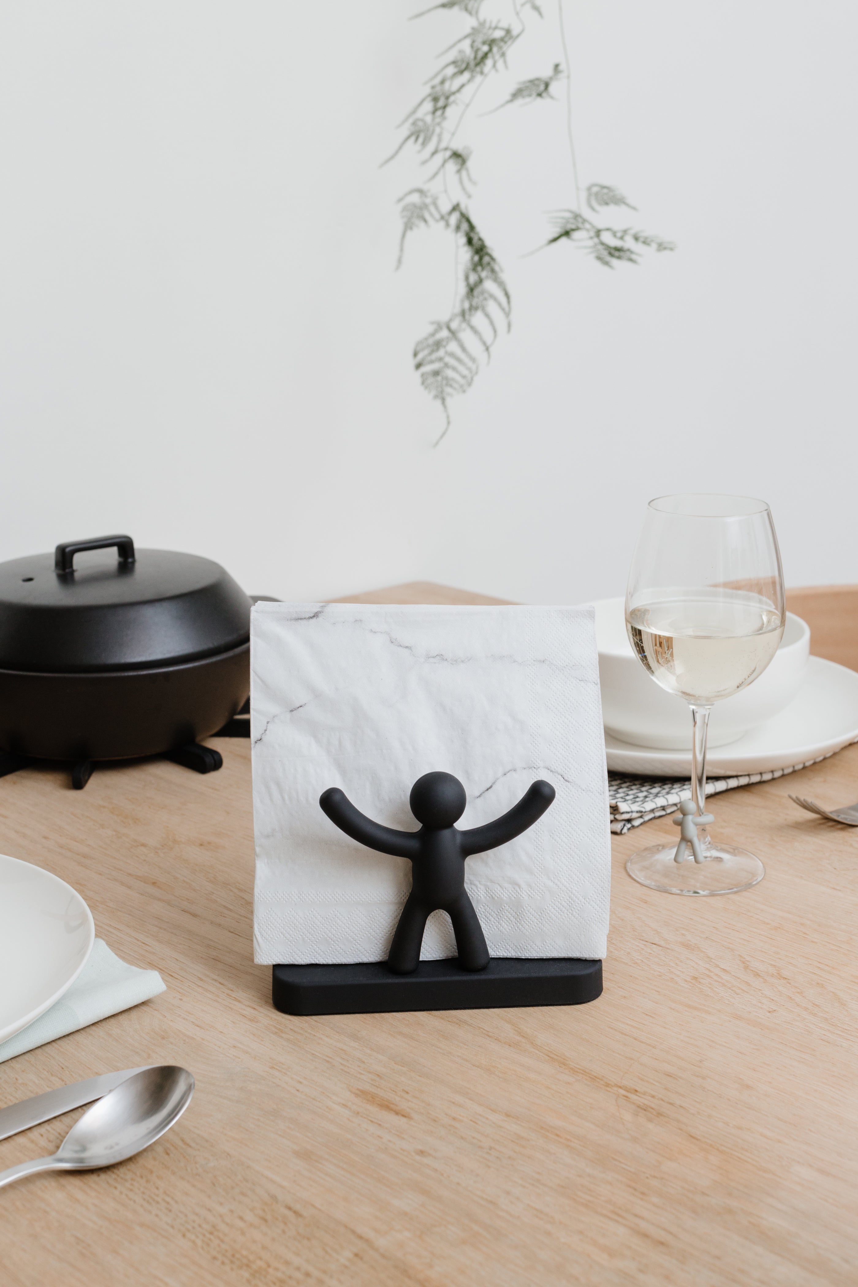 Buddy Napkin Holder - Black Napkin Holder UMBRA