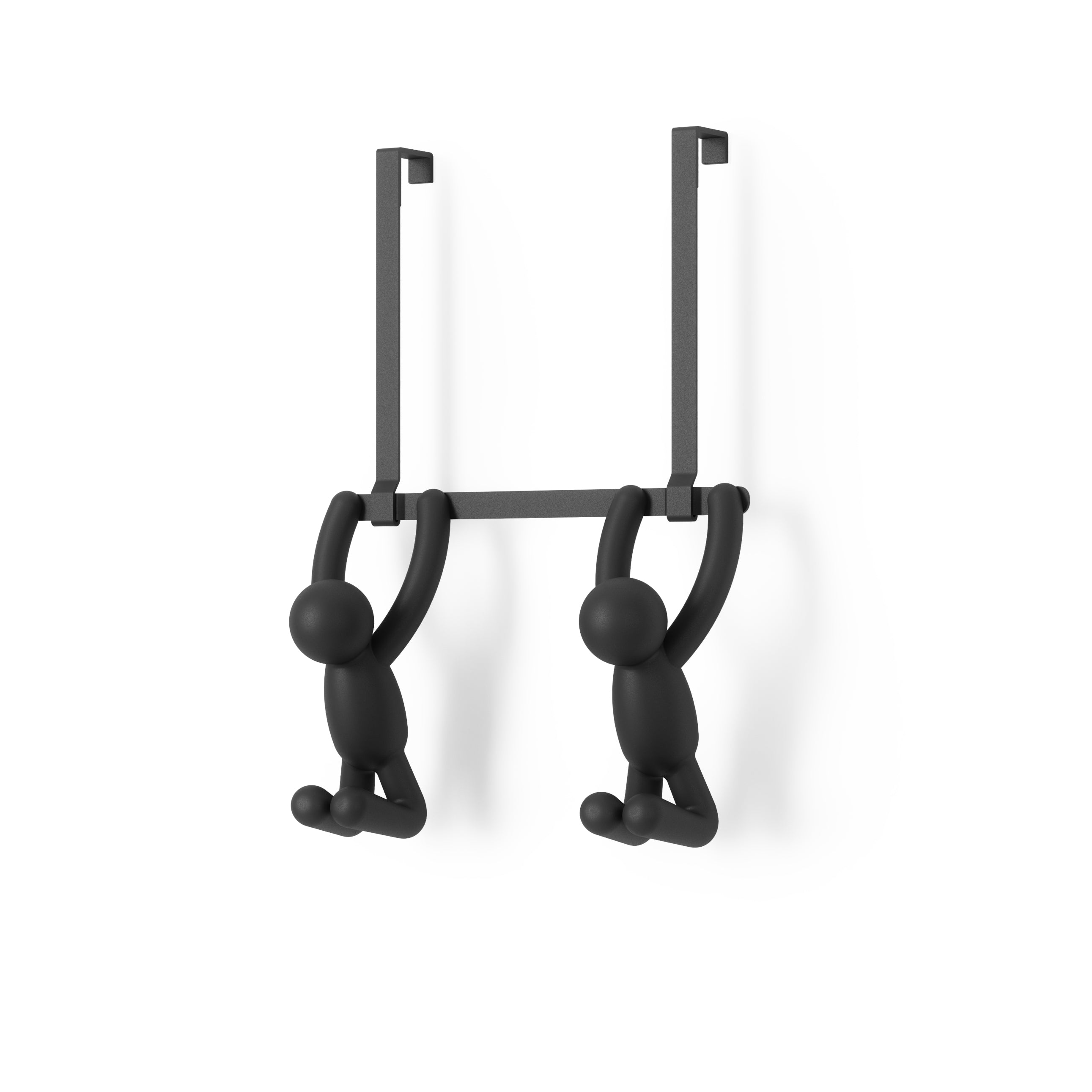 Buddy OTD Double Hook - Black Over Door Hook UMBRA