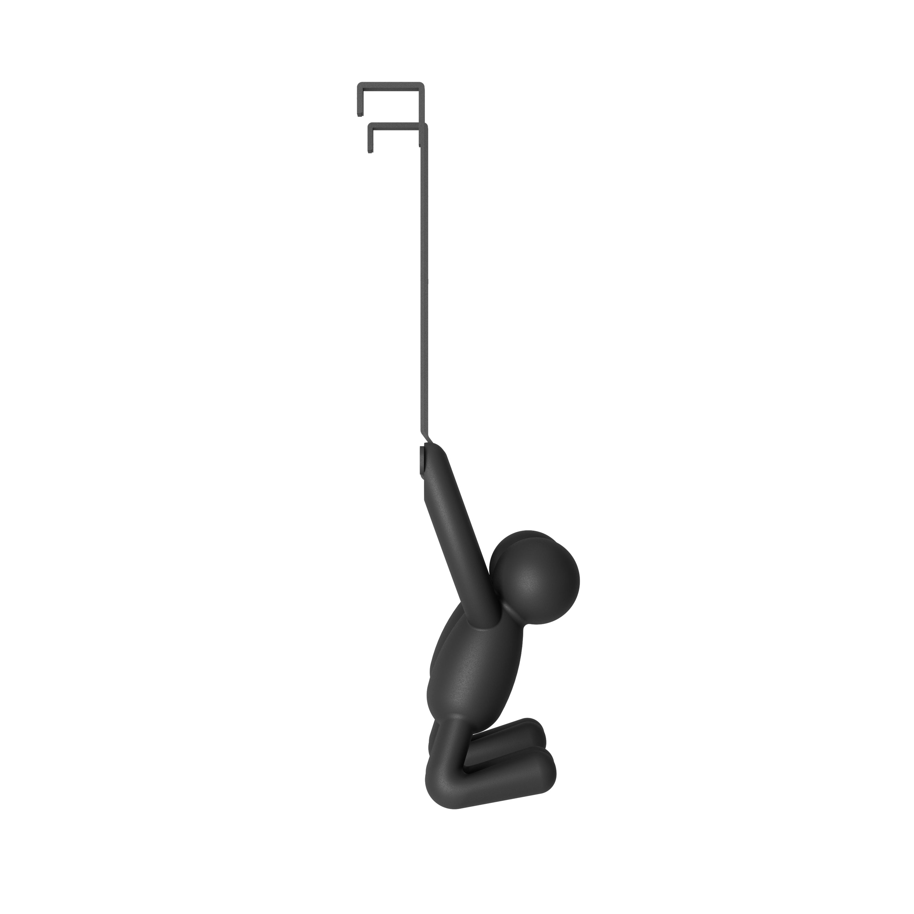 Buddy OTD Double Hook - Black Over Door Hook UMBRA