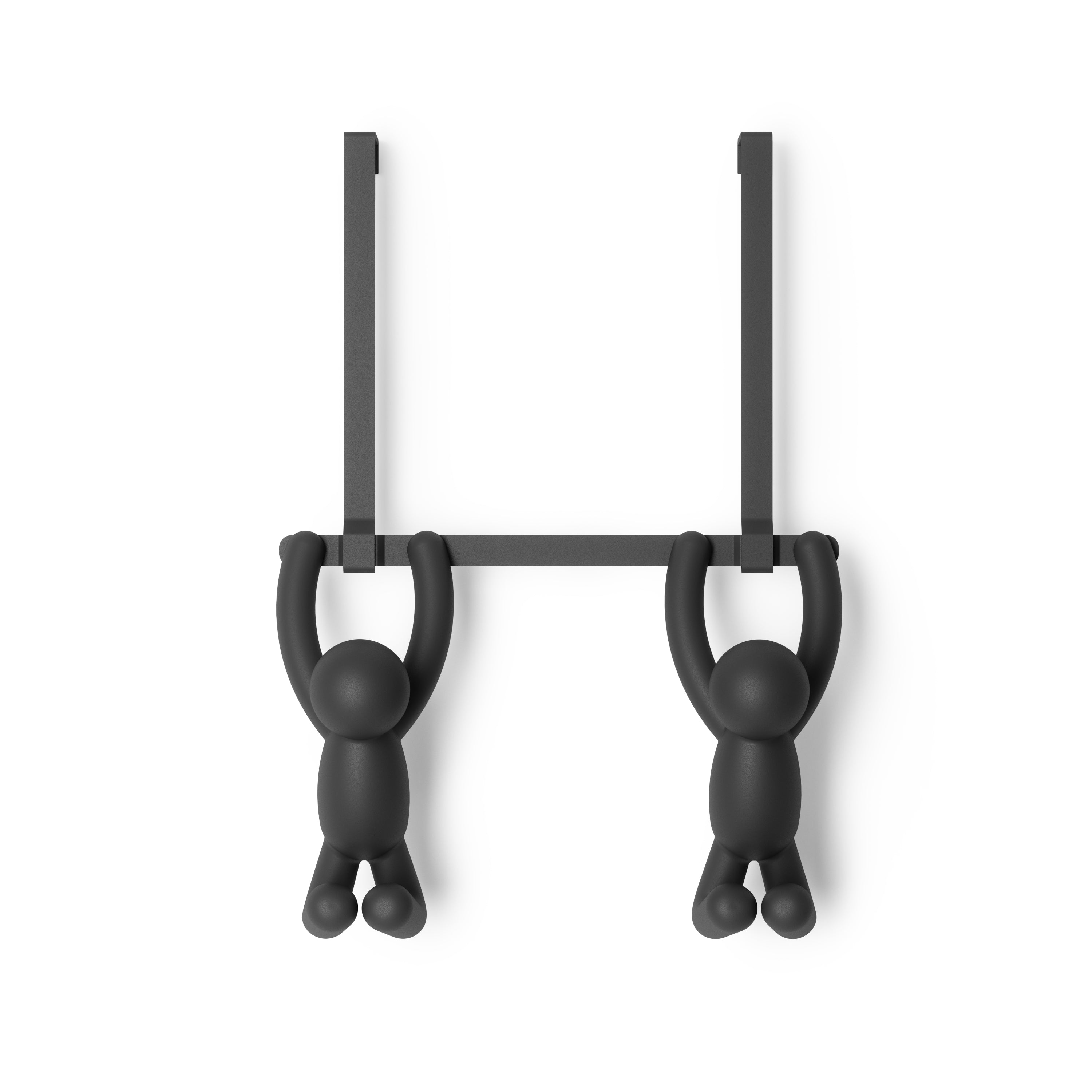 Buddy OTD Double Hook - Black Over Door Hook UMBRA