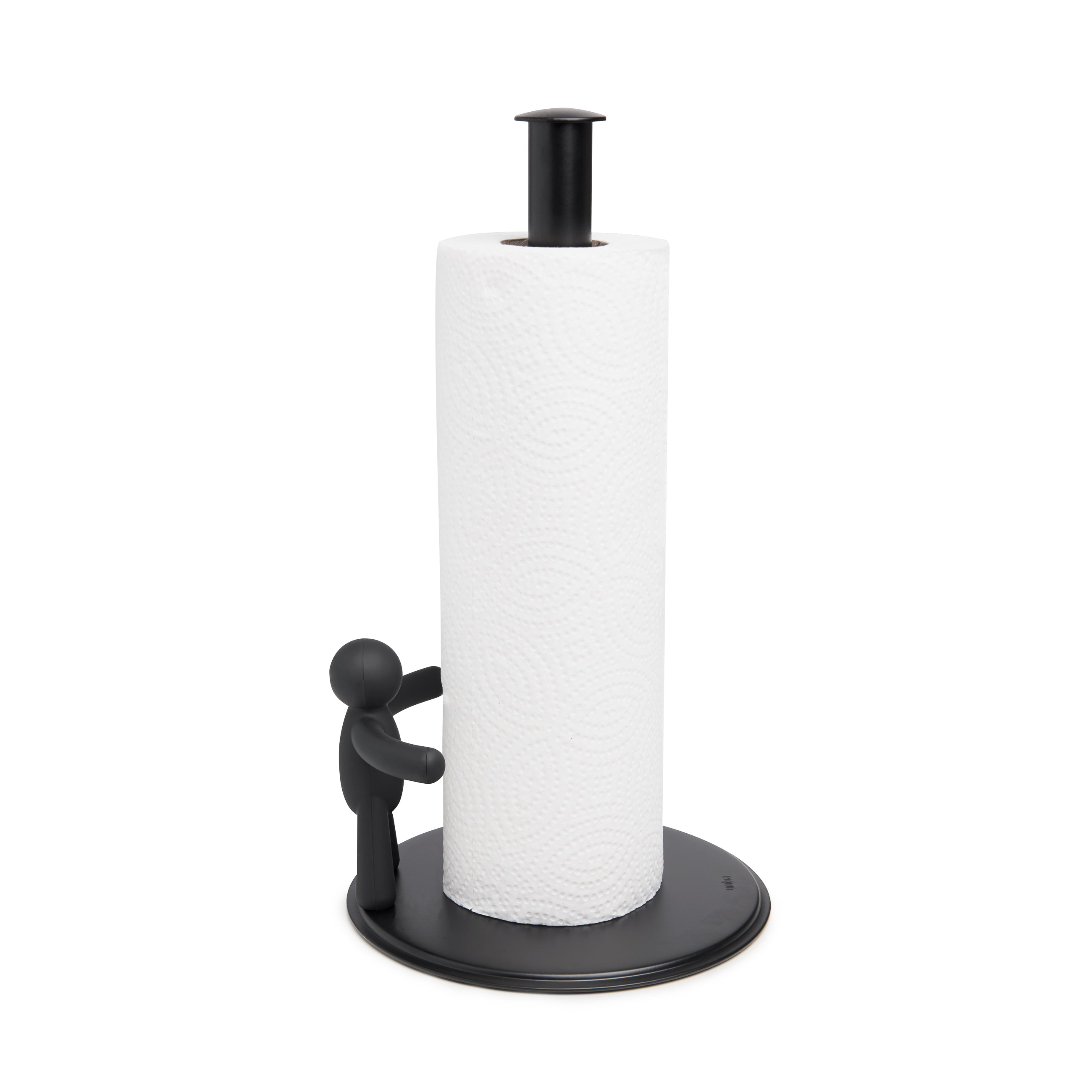 Buddy Paper Towel Holder - Black Paper Towl Holder UMBRA