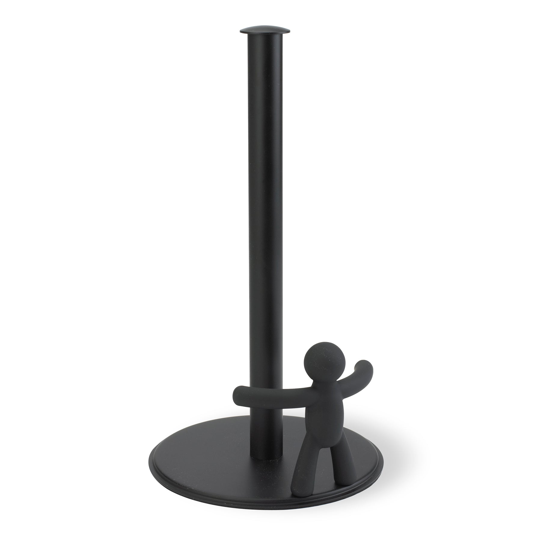 Buddy Paper Towel Holder - Black Paper Towl Holder UMBRA
