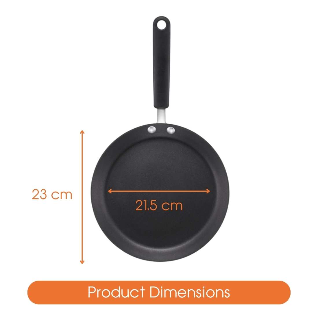 Raco Contemporary Nonstick Induction Crepe Pan - 24cm