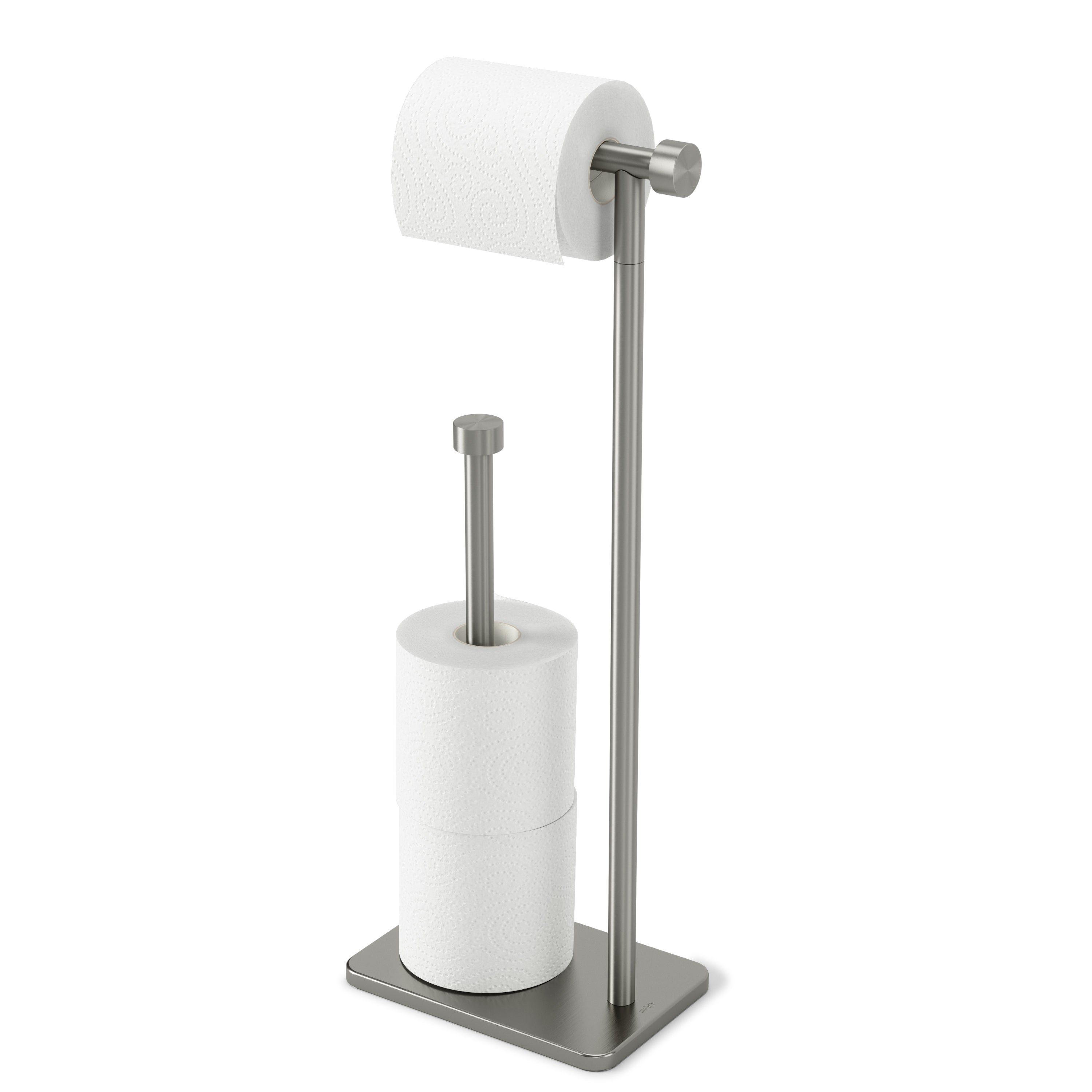 Cappa Toilet Paper Stand - Nickel Toilet Accessories UMBRA