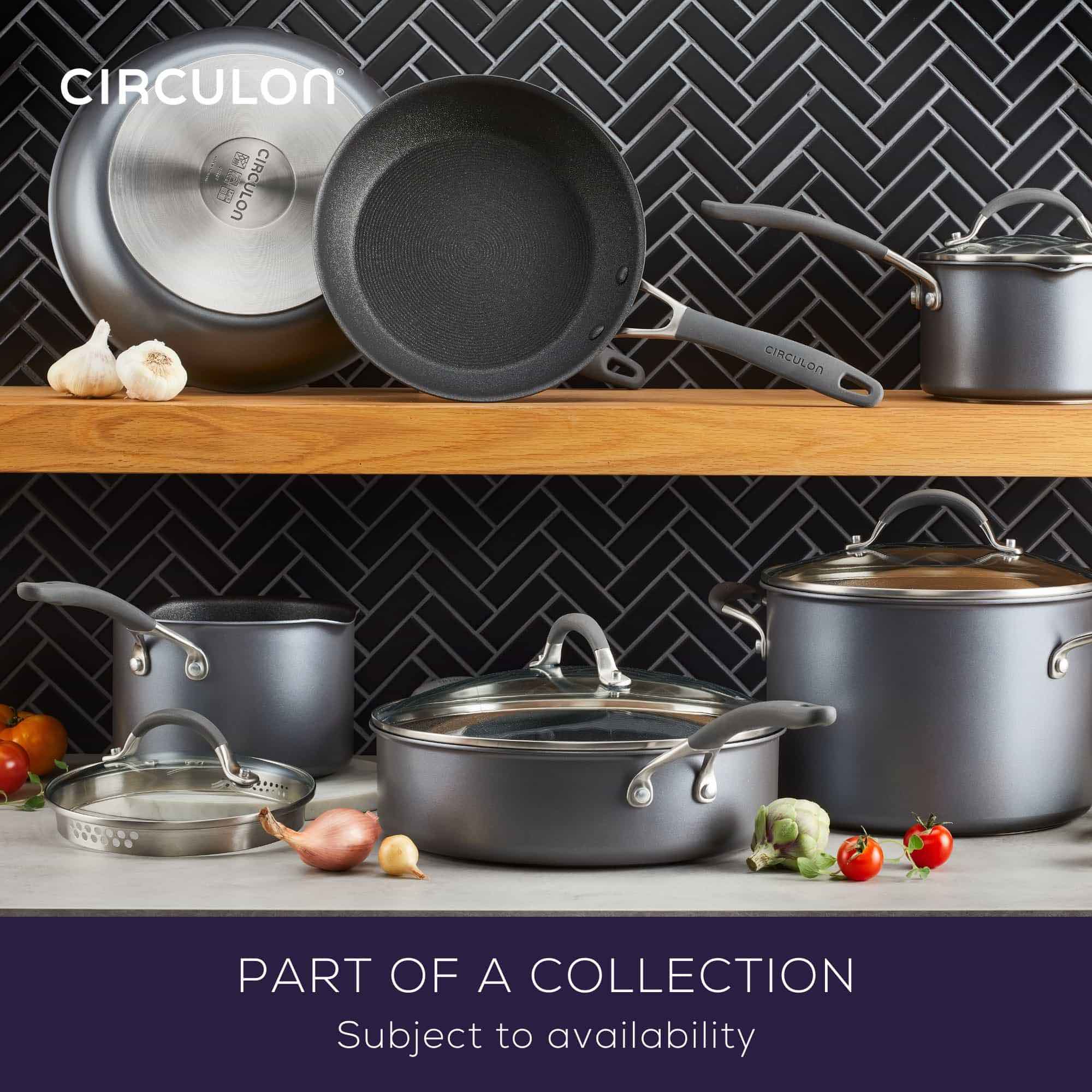 Circulon Scratchdefense A1 - 14cm/0.9L Open Milkpan Cookware Circulon