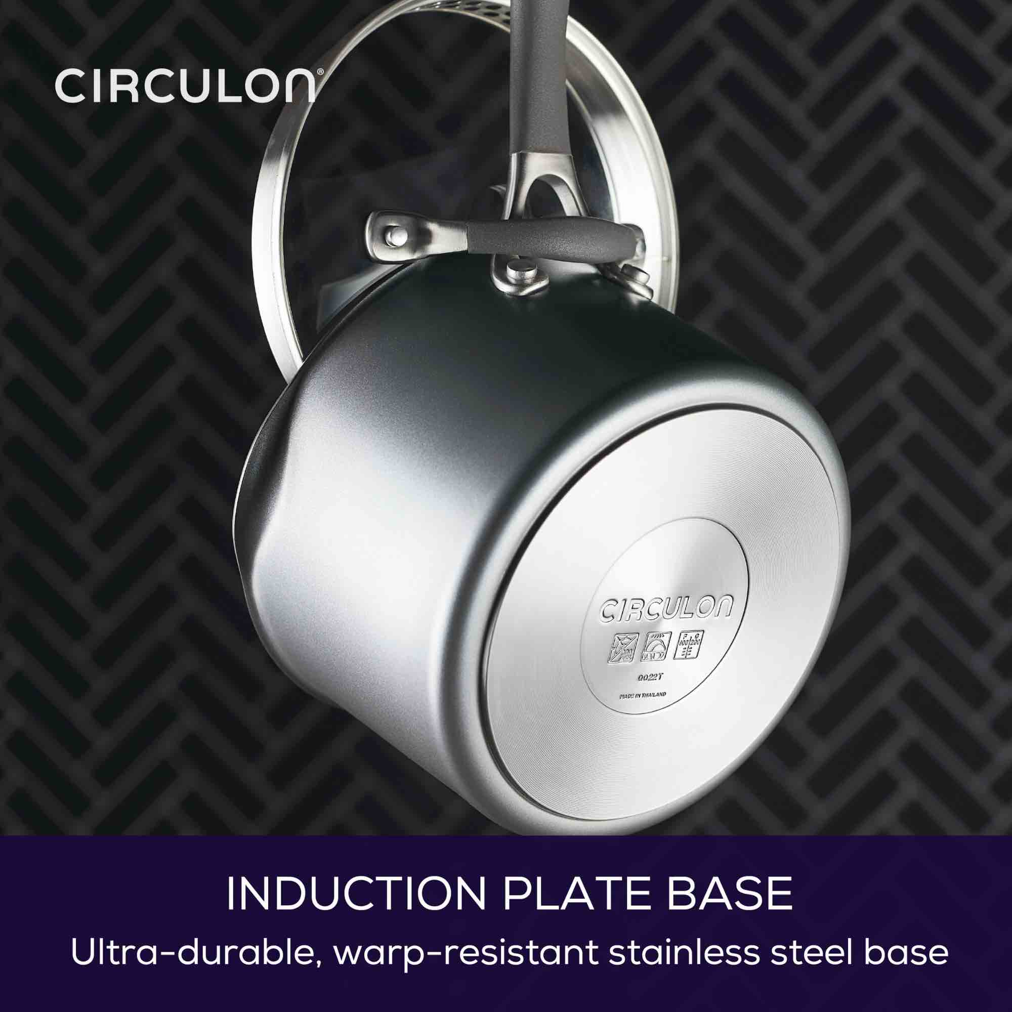 Circulon Scratchdefense A1 - 14cm/0.9L Open Milkpan Cookware Circulon