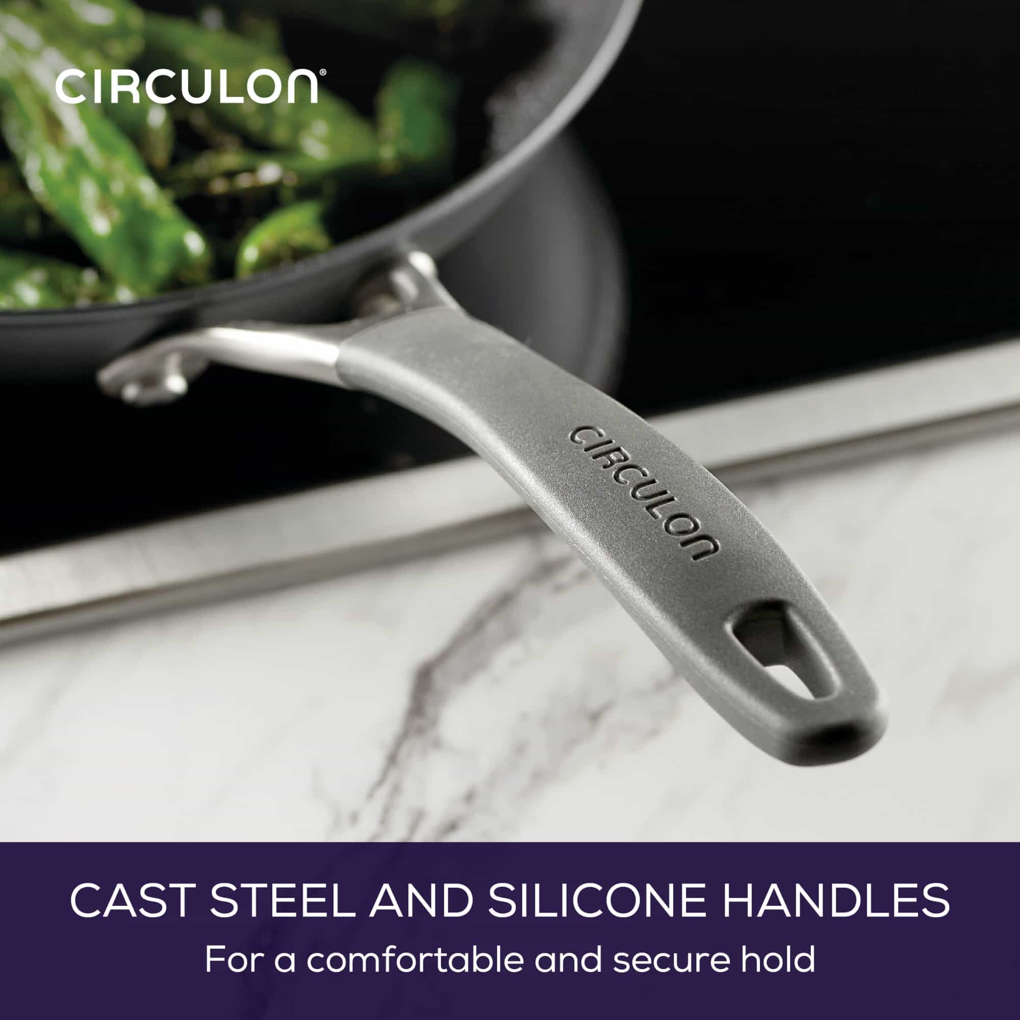 Circulon Scratchdefense A1 - 25.4cm Open Skillet Cookware Circulon