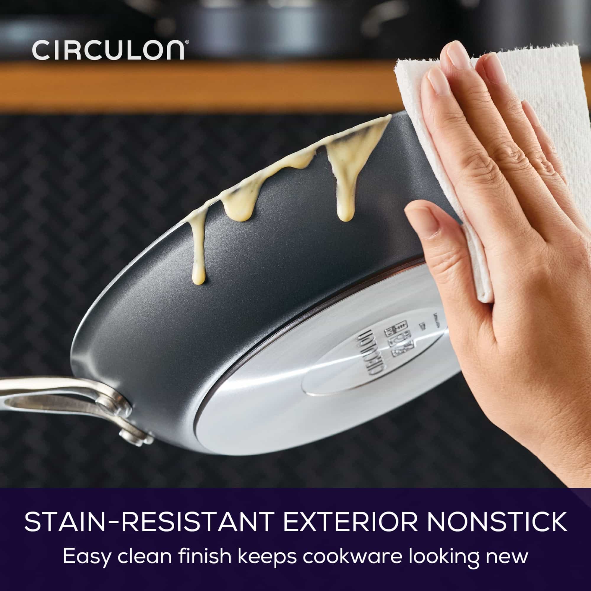 Circulon Scratchdefense A1 - 30.4cm Open Skillet Cookware Circulon