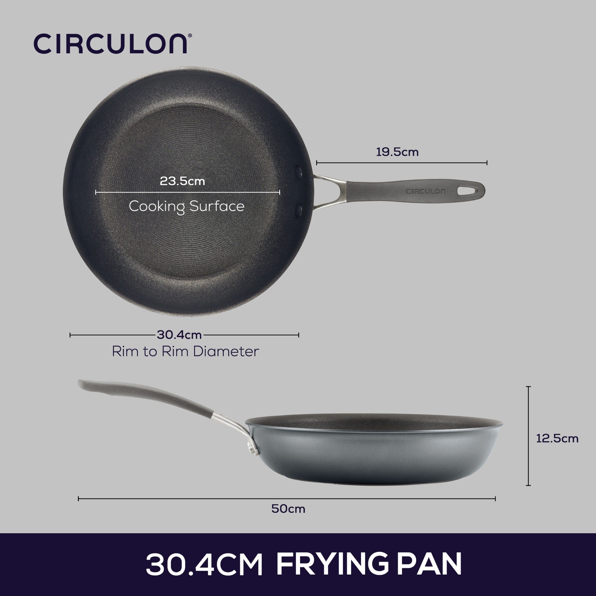 Circulon Scratchdefense A1 - 30.4cm Open Skillet Cookware Circulon