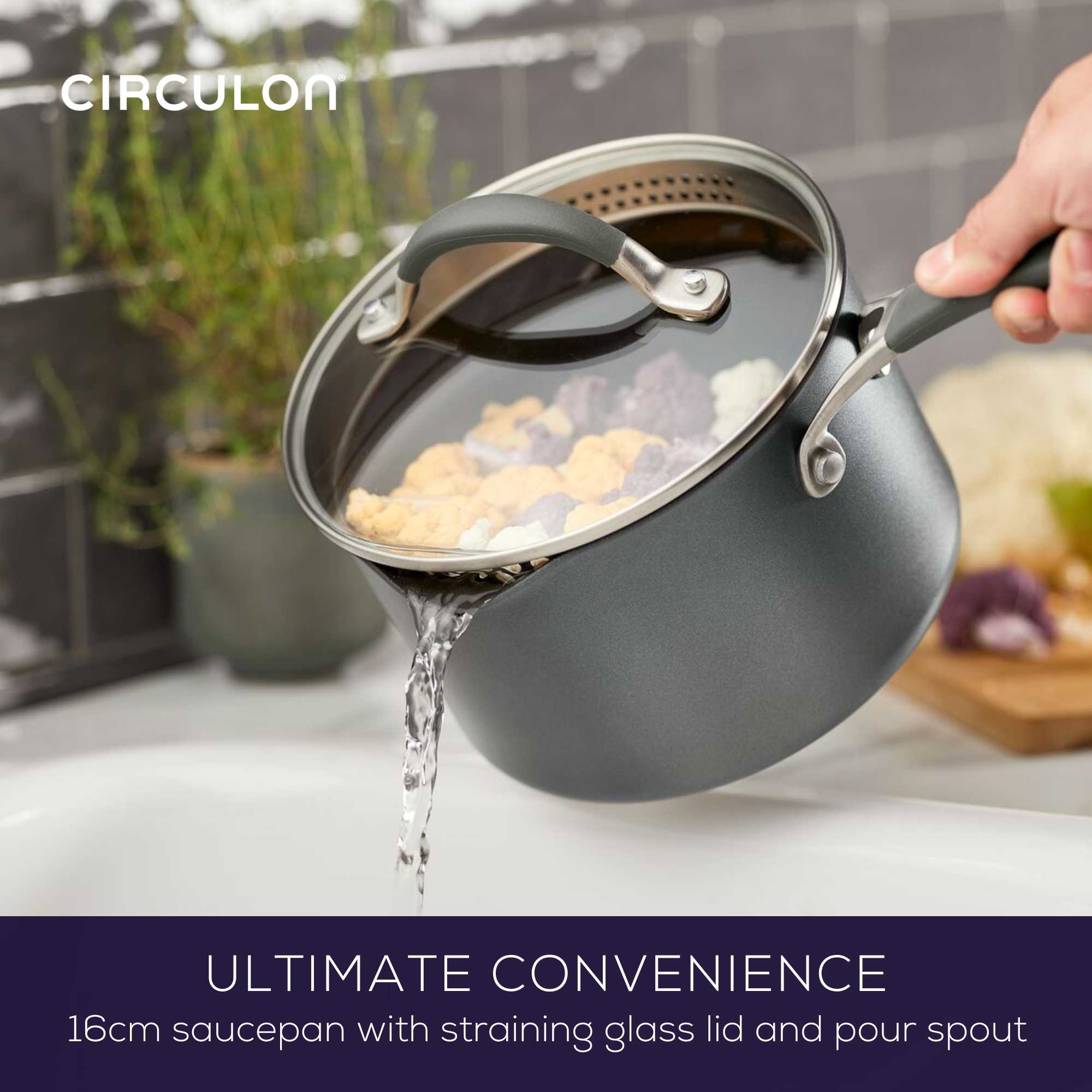 Circulon Scratchdefense A1 - 8 Piece Cookware Set Cookware Circulon