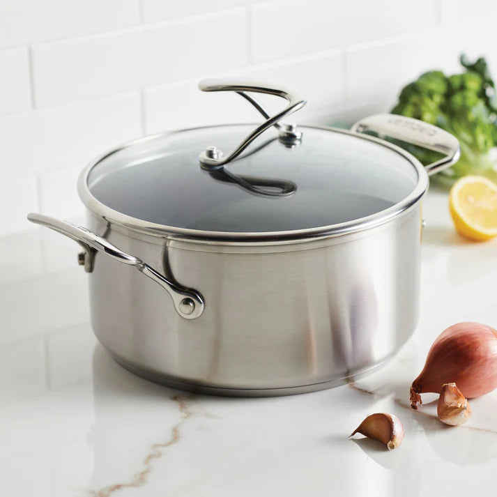 Circulon SteelShield C-Series - 26cm/7.6L Covered Stockpot Cookware Circulon