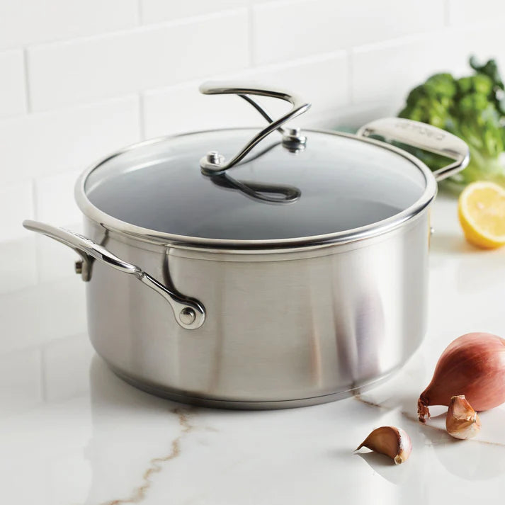 Circulon SteelShield S-Series - 22cm/3.8L Covered Saucepot Cookware Circulon