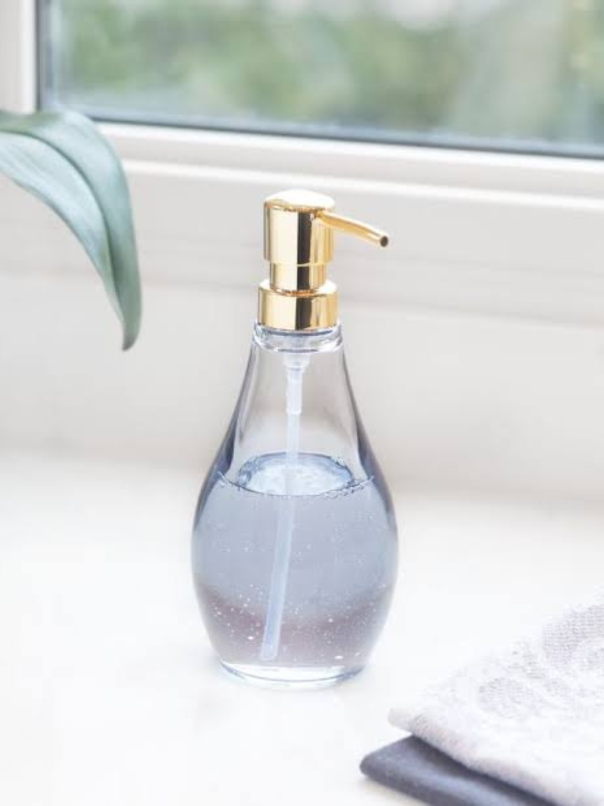 Umbra Droplet Soap Pump - Denim