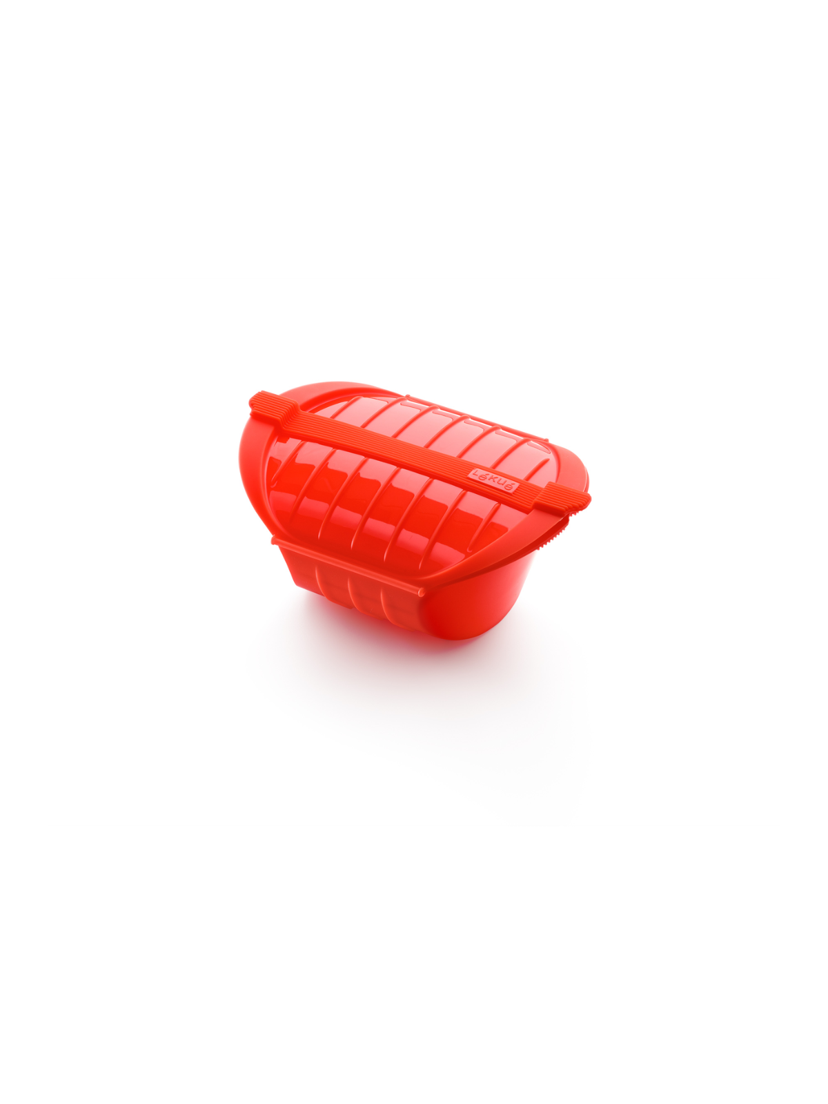 Lekue Deep Microwave Cooker - Large Red
