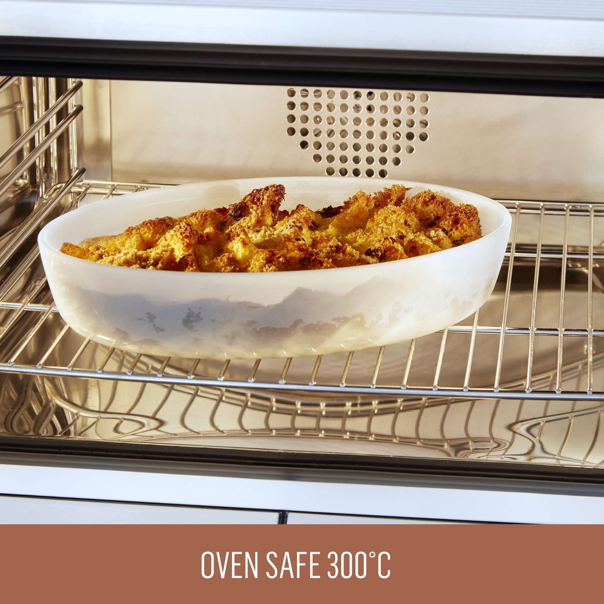 Essteele Glass Ceramic Nonstick - 1.9L Medium Oval Dish Cookware Essteele