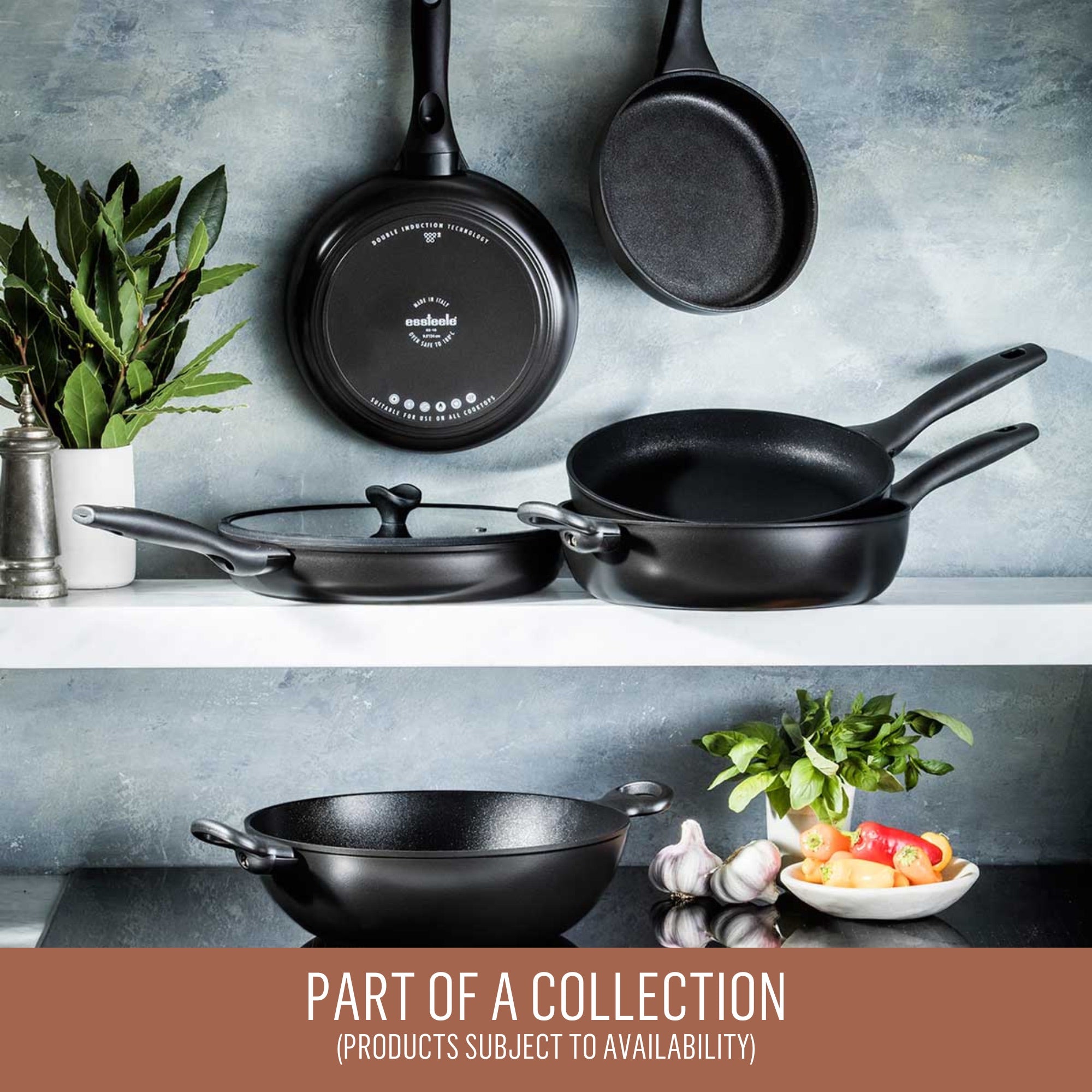 Essteele Per Domani - 20/26cm Skillet Twin Pack Cookware Essteele