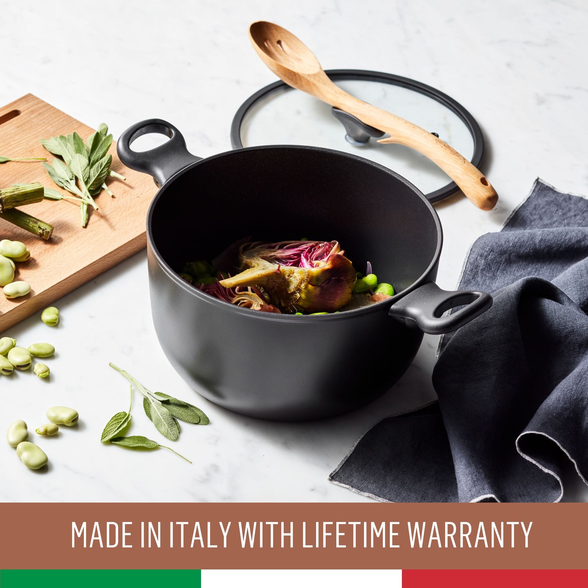 Essteele Per Domani - 28cm/7.5L Covered Casserole Cookware Essteele