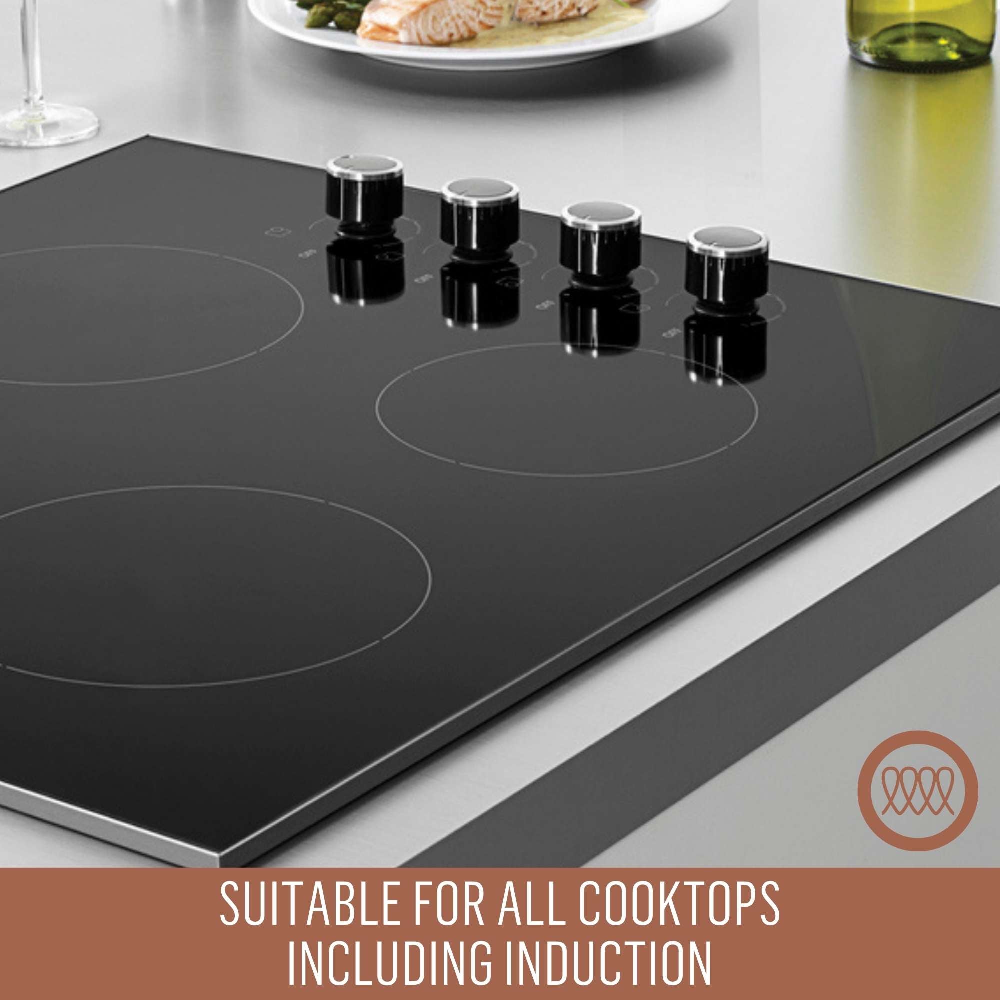 Essteele Per Salute - 32cm Covered Stirfry Cookware Essteele